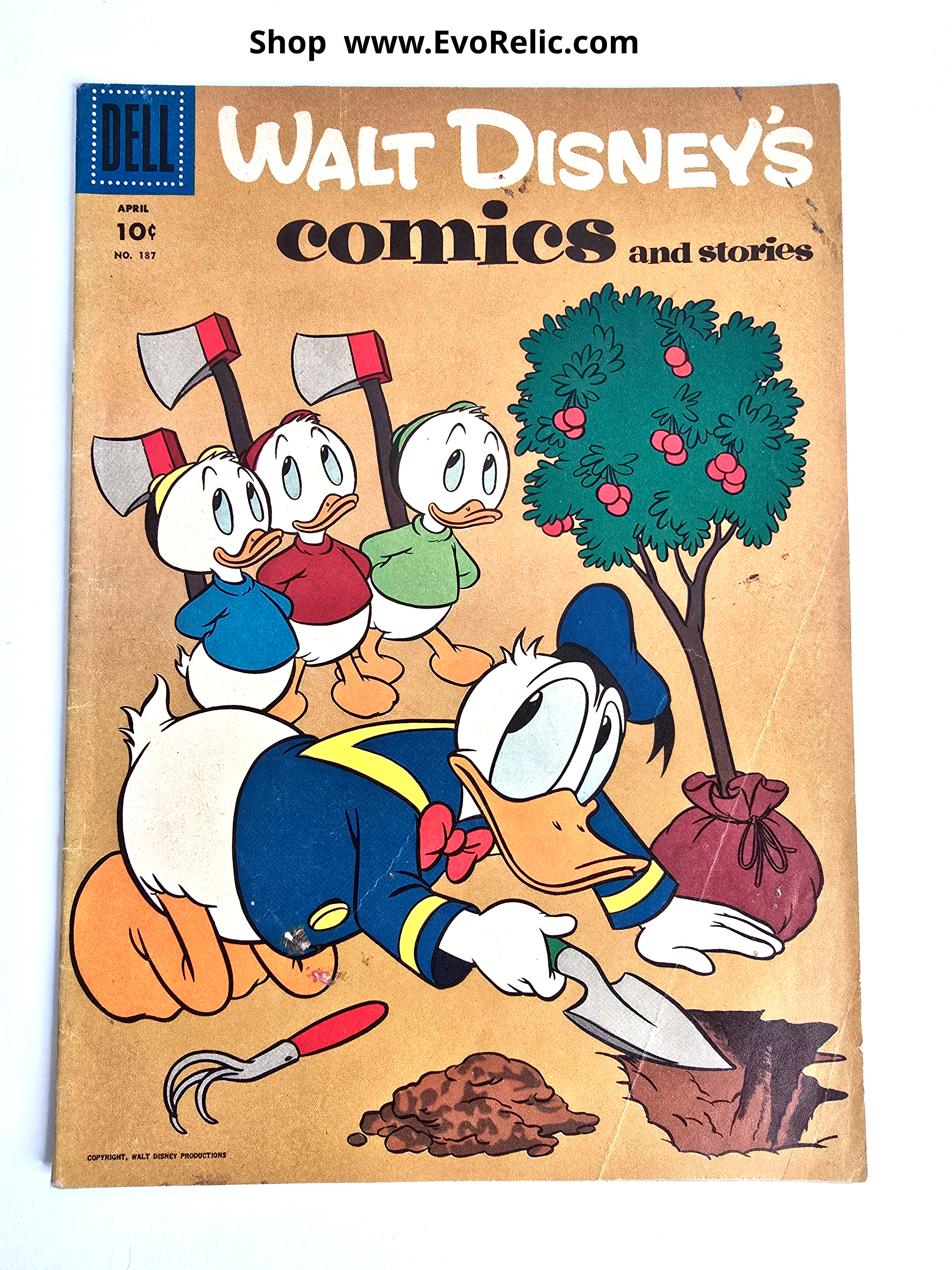 1956 Walt Disney Comics Vol. 16 No. 7