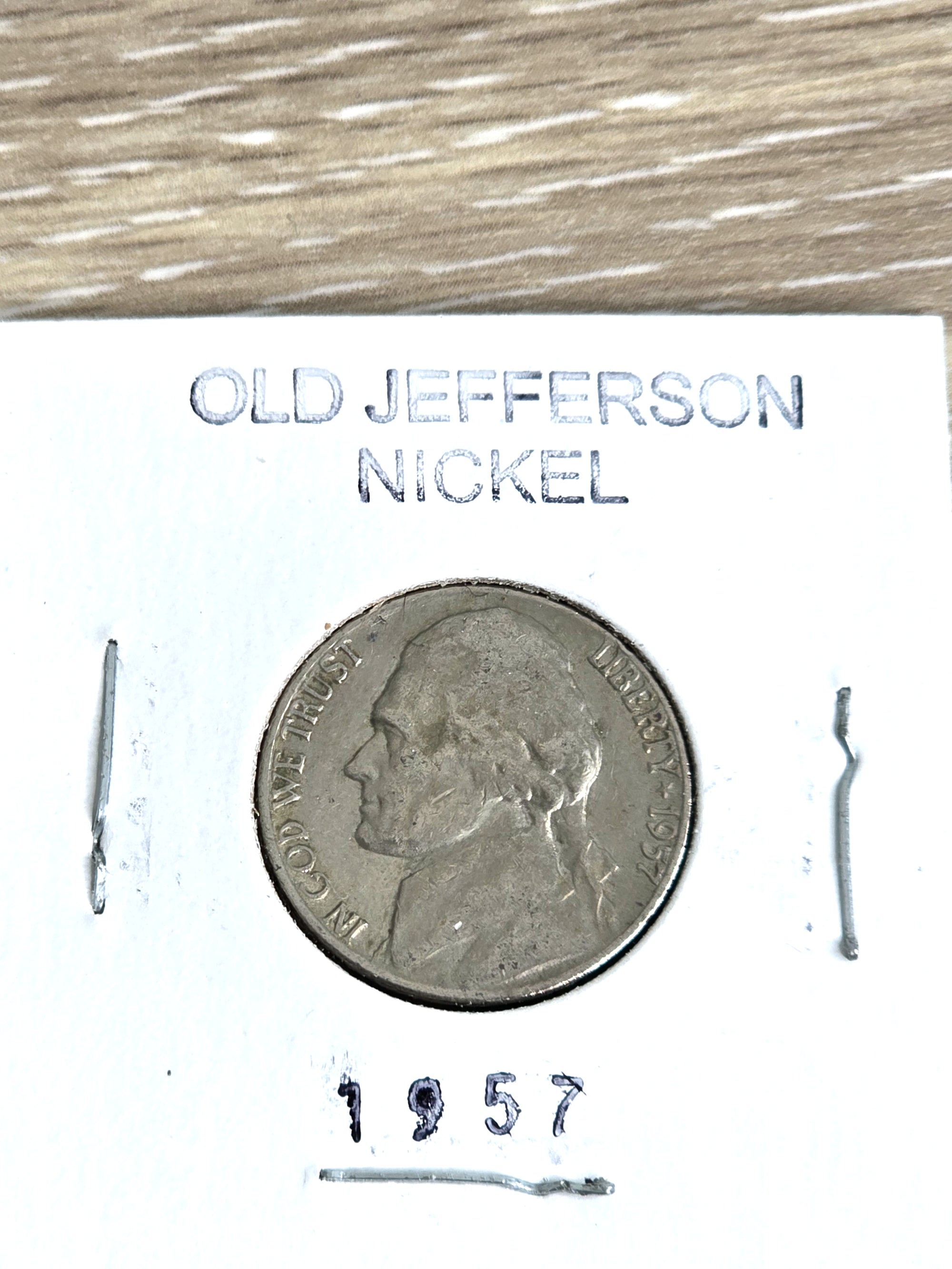 1957 Jefferson Nickel Coins Collectibles