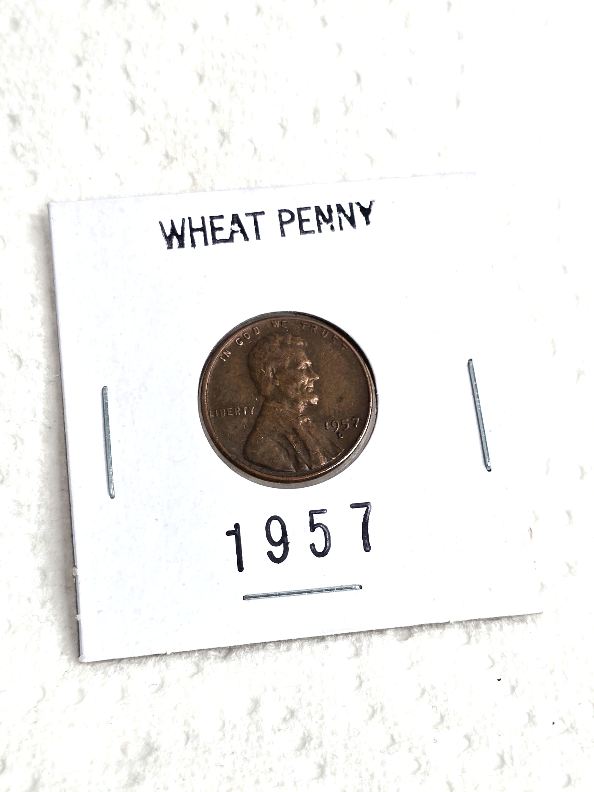 1957 Wheat Penny Collectible Coin