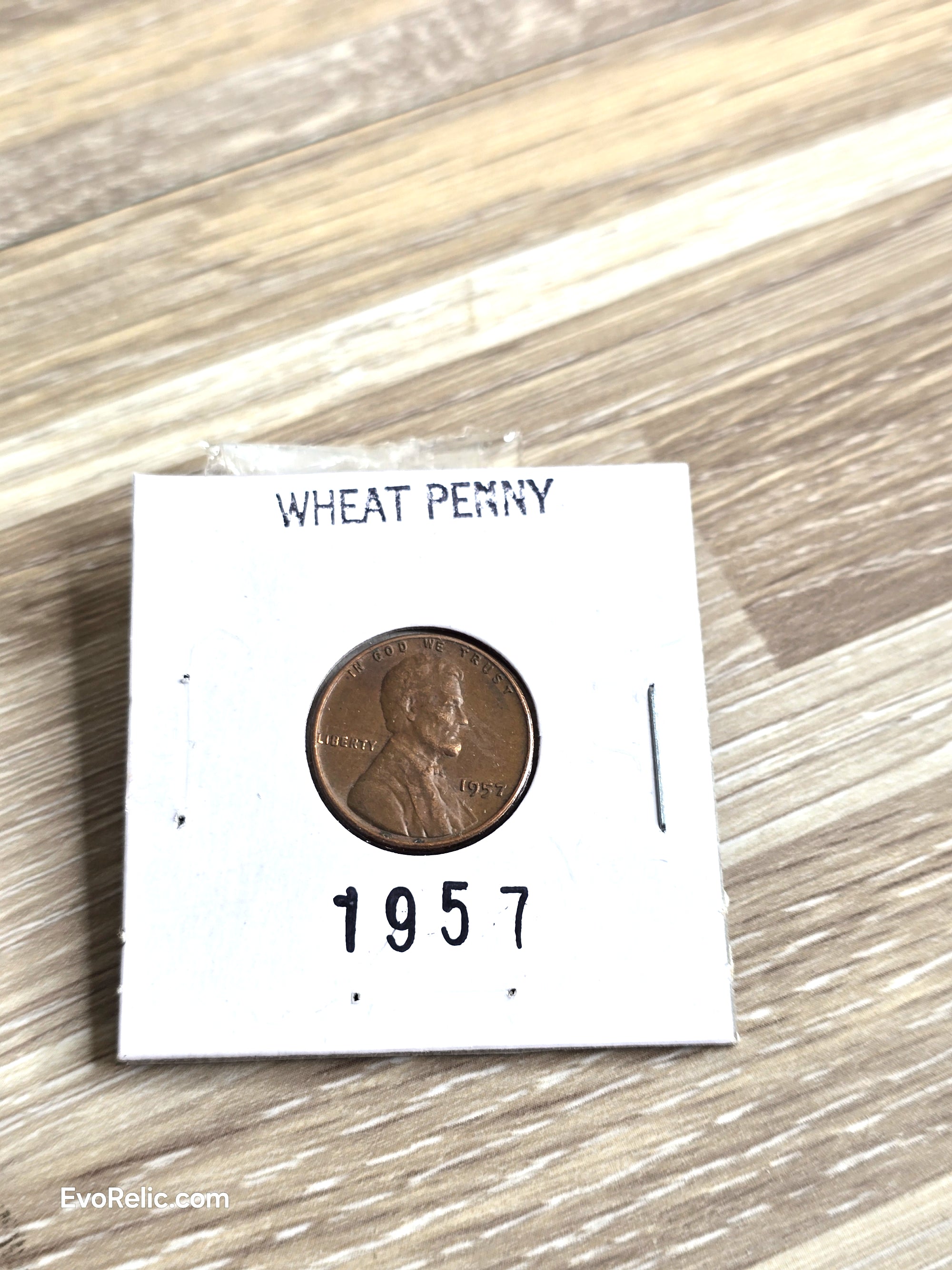 1957 Wheat Penny Rare Coin