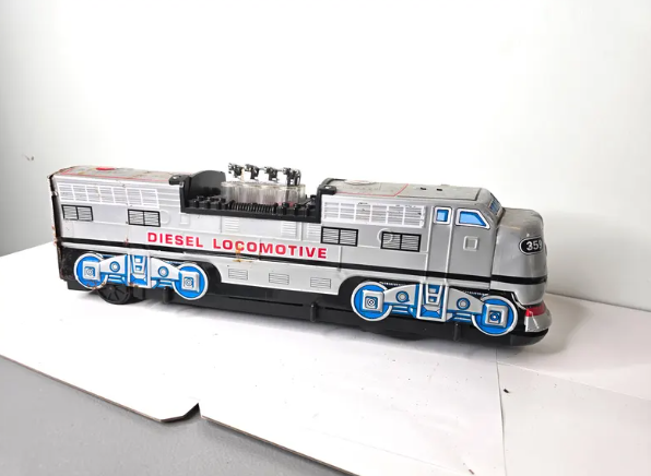 1960 Fu Yi Tin Toy Train 359 Diesel Locomotive