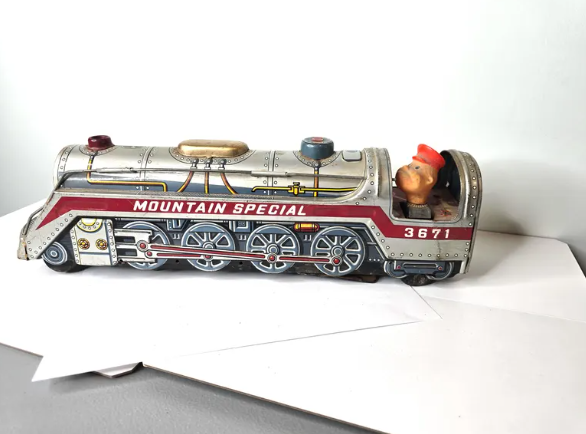 1960 Mountain Special Tin Litho Train 3671