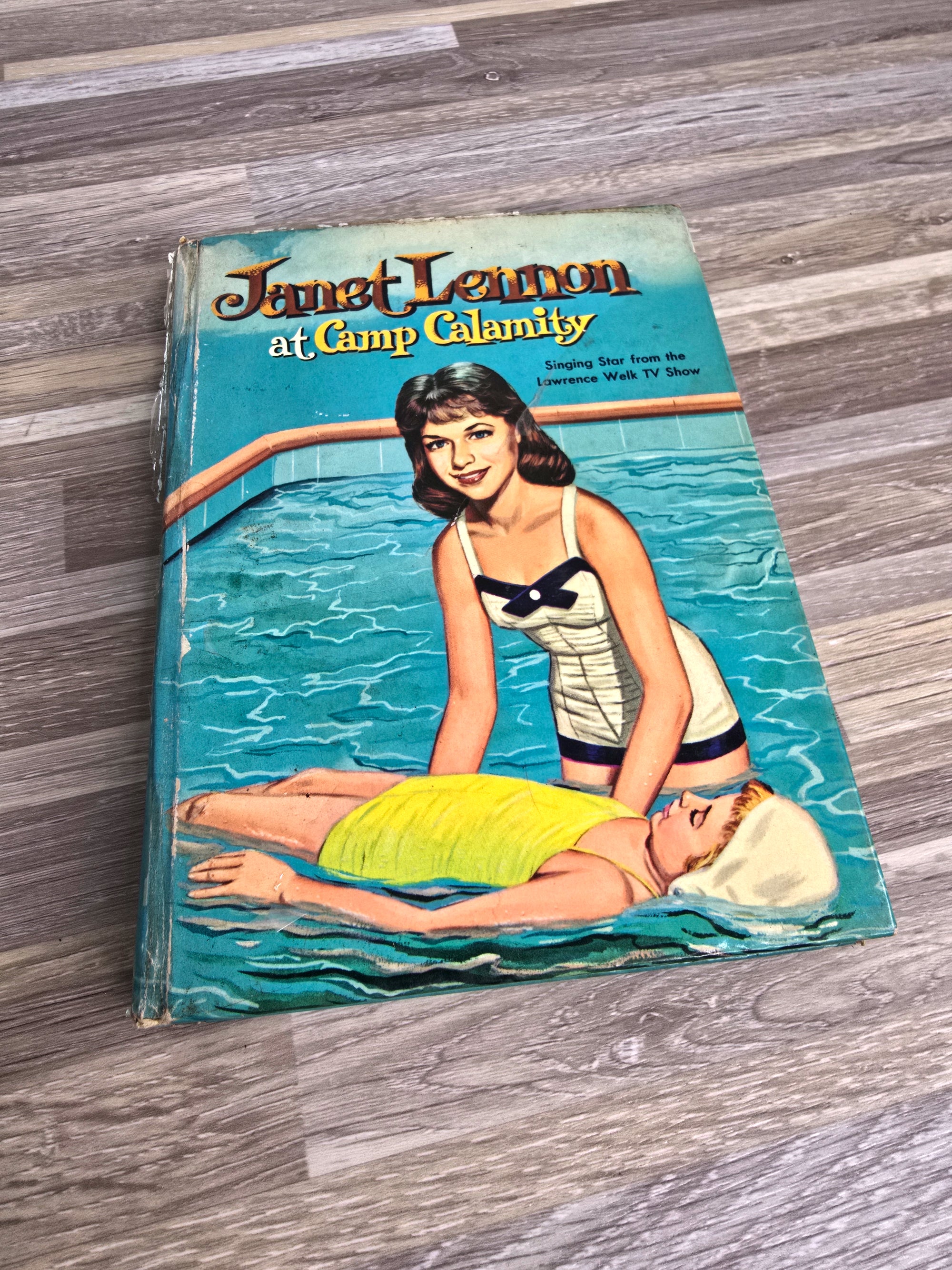 1962 Janet Lennon at Camp Calamity Book