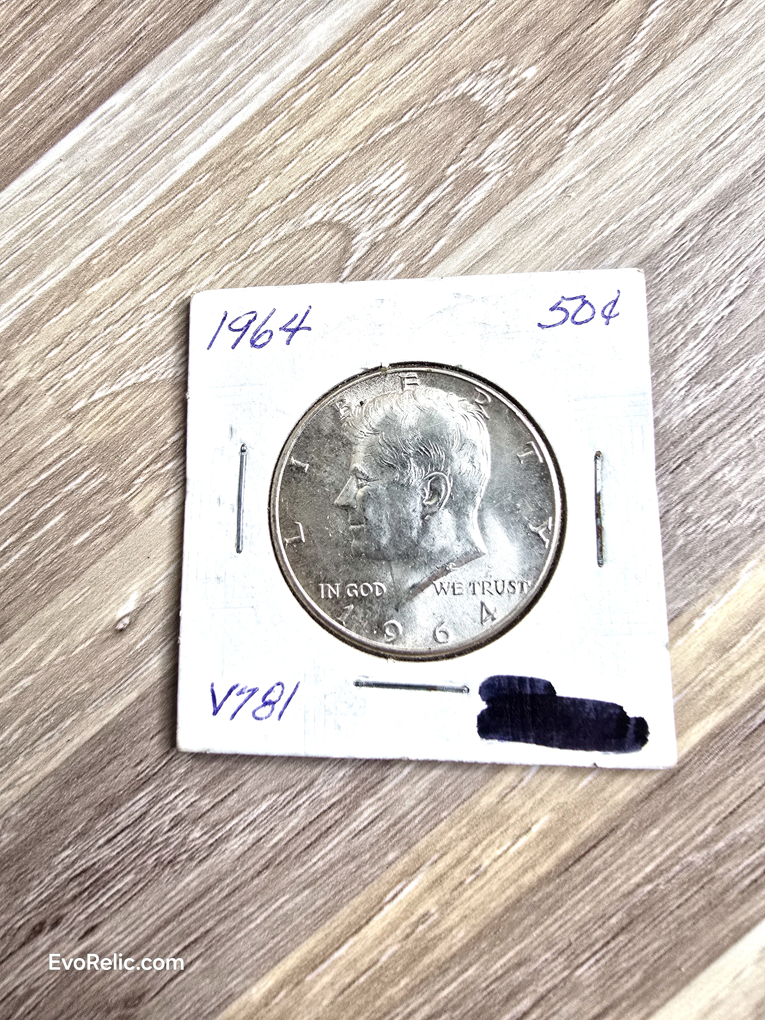 1964 Silver Half Dollar Kennedy