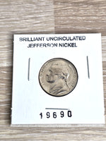 1969-D Jefferson Nickel Coin Collectible