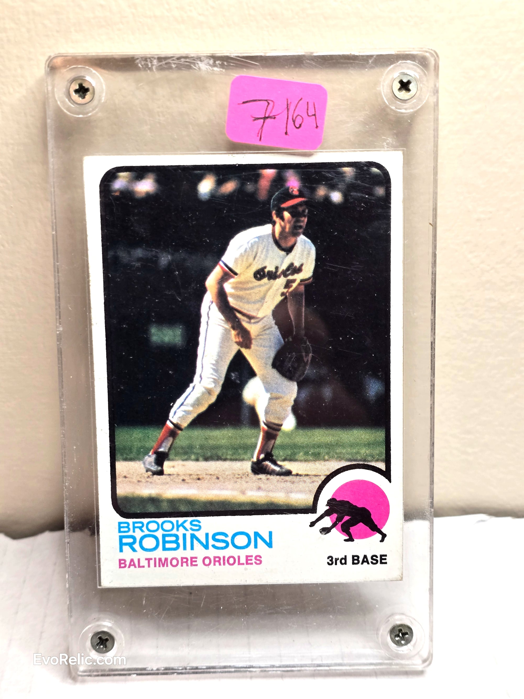 1973 Topps Baseball Card Brooks Robinson Baltimore Orioles No 90