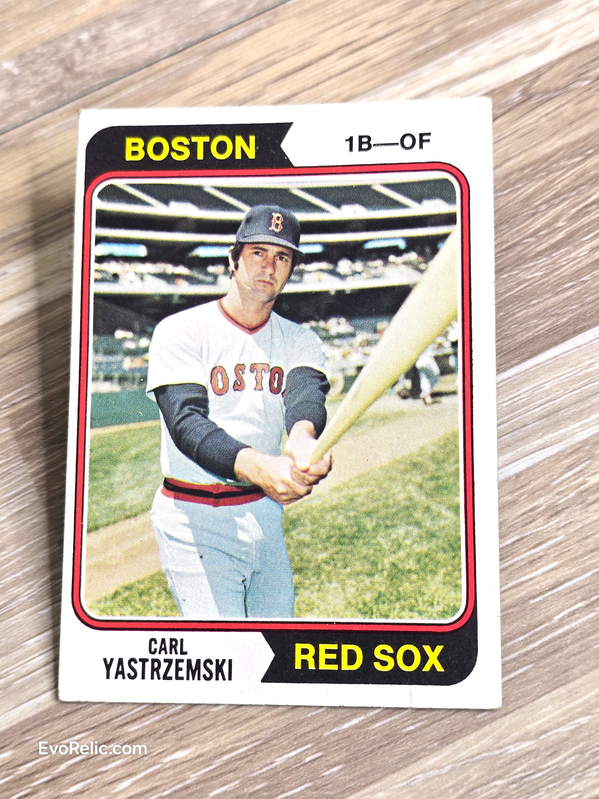1974 Carl Yastrzemski Baseball Card Topps No 280