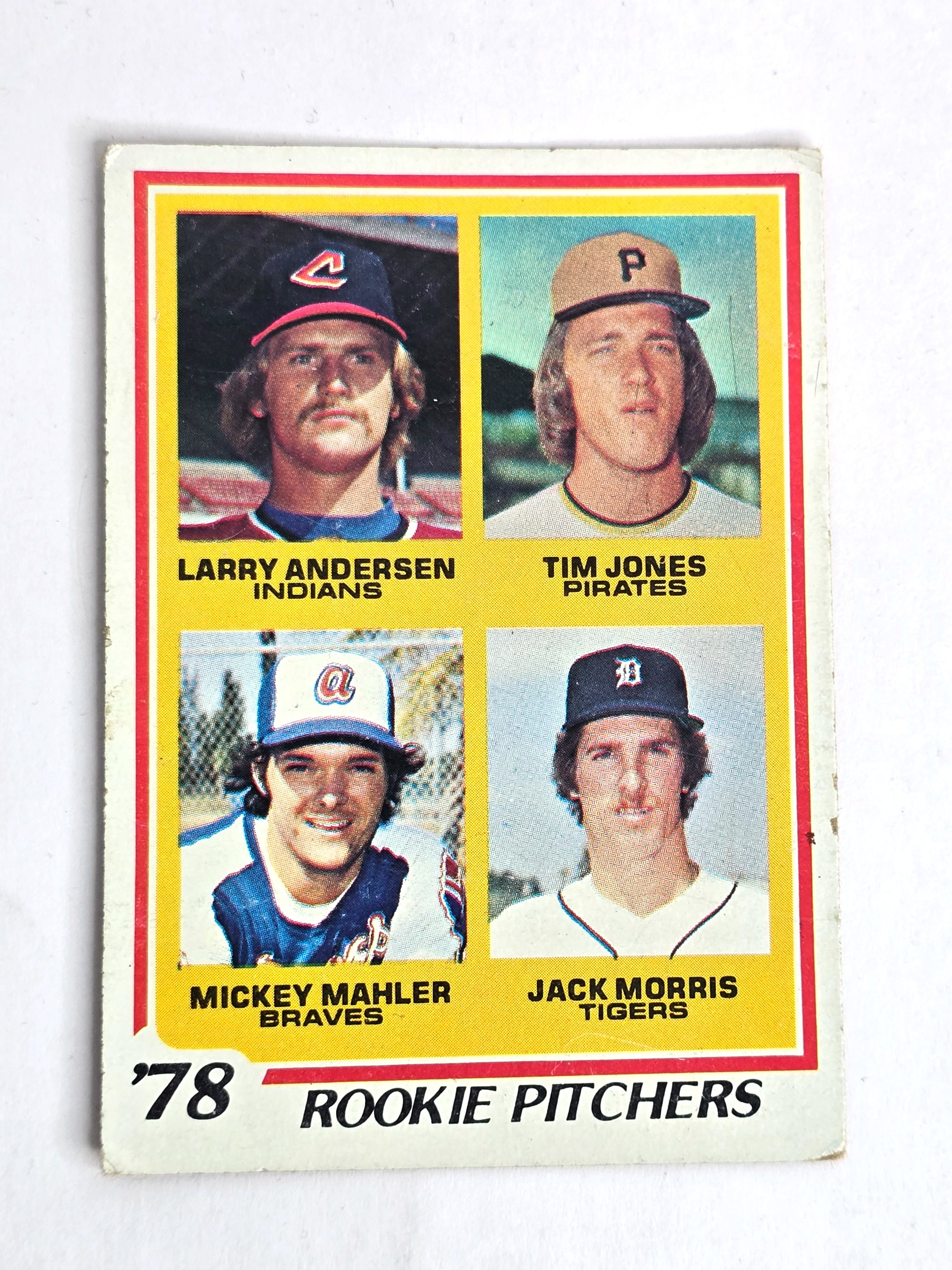 1978 MLB Baseball Rookie Pitchers Topps No. 703