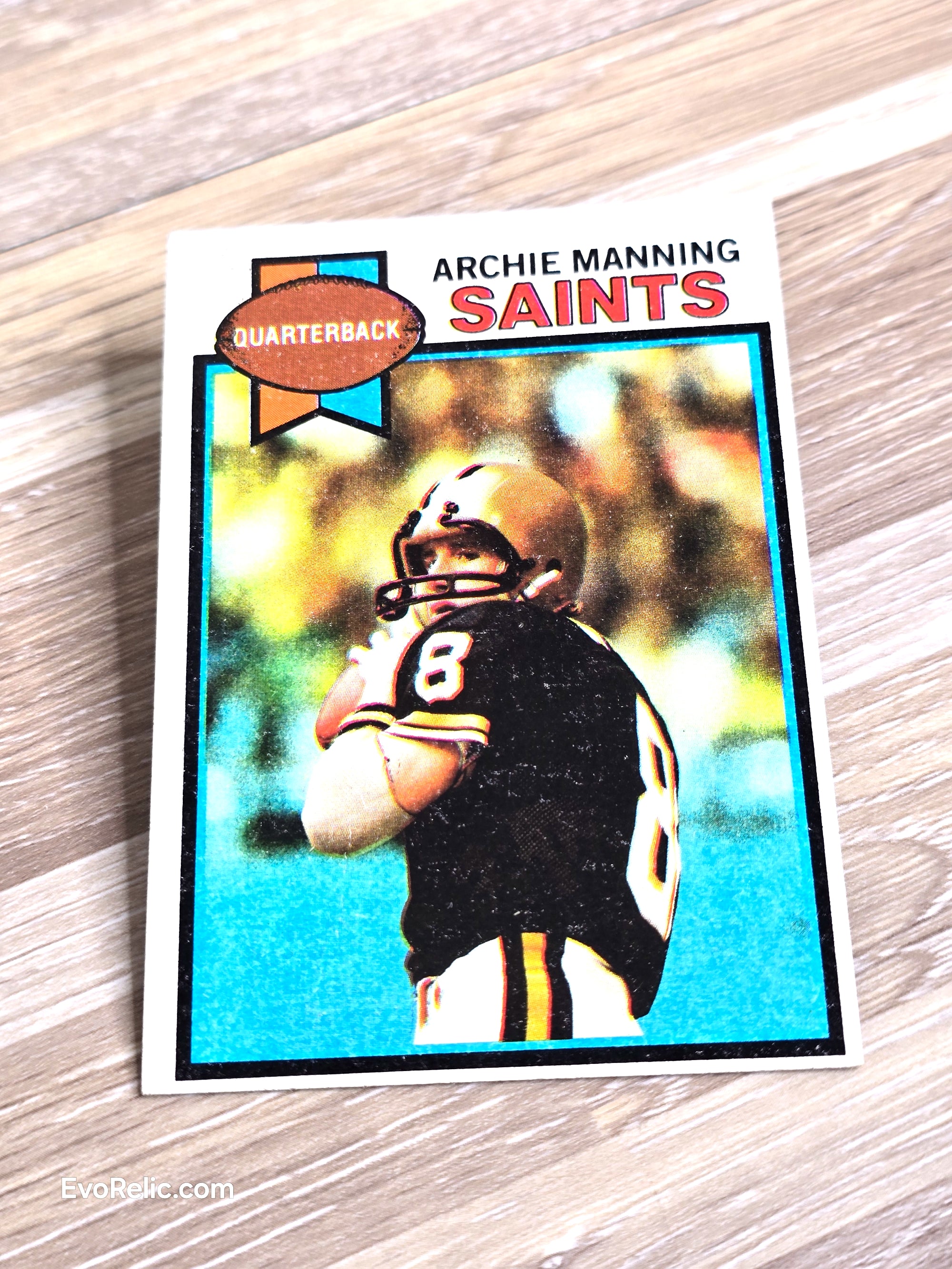 1979 Archie Manning Topps NFL Football Card No 383