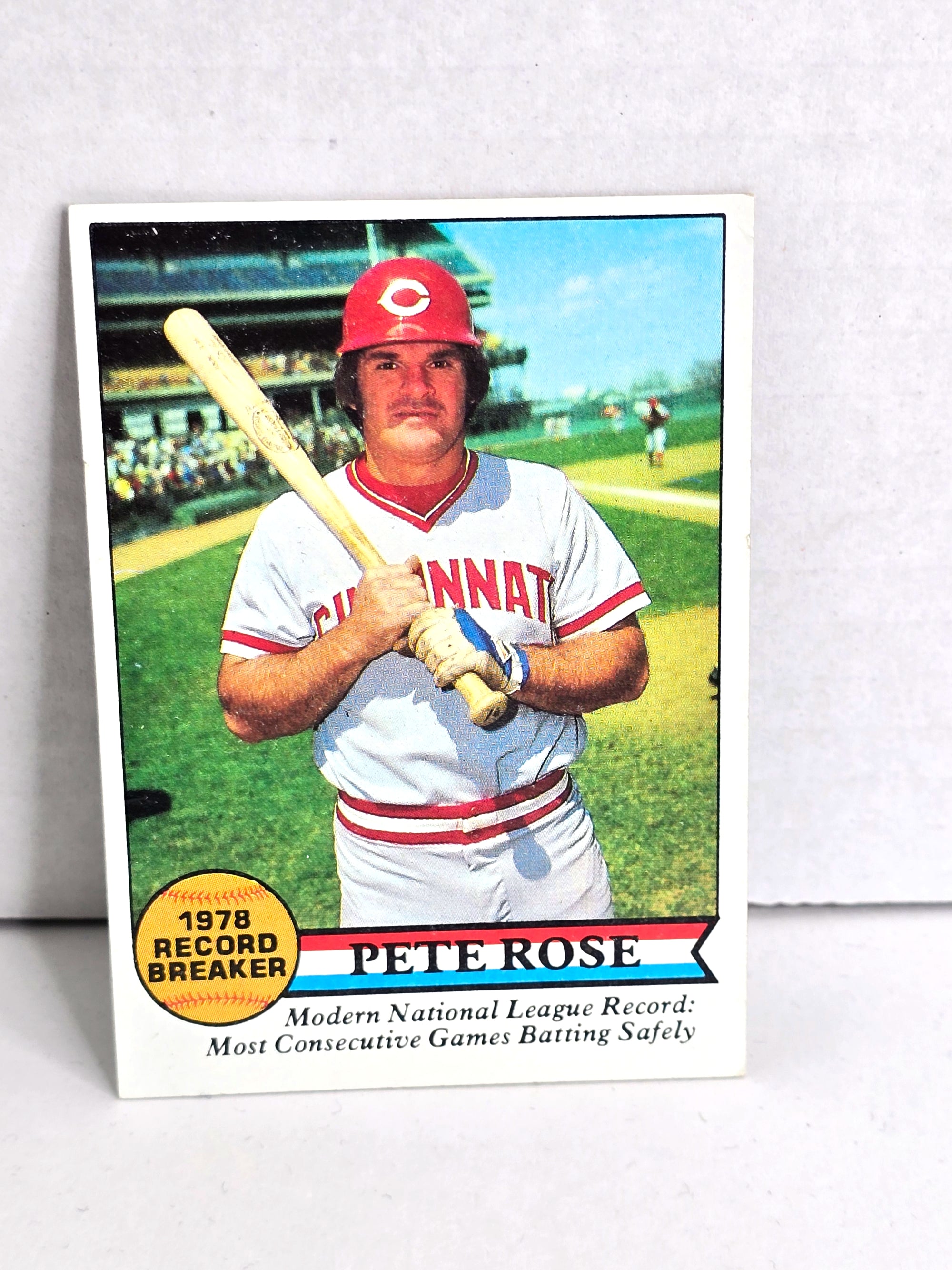 1979 Pete Rose Baseball Card Topps No. 204