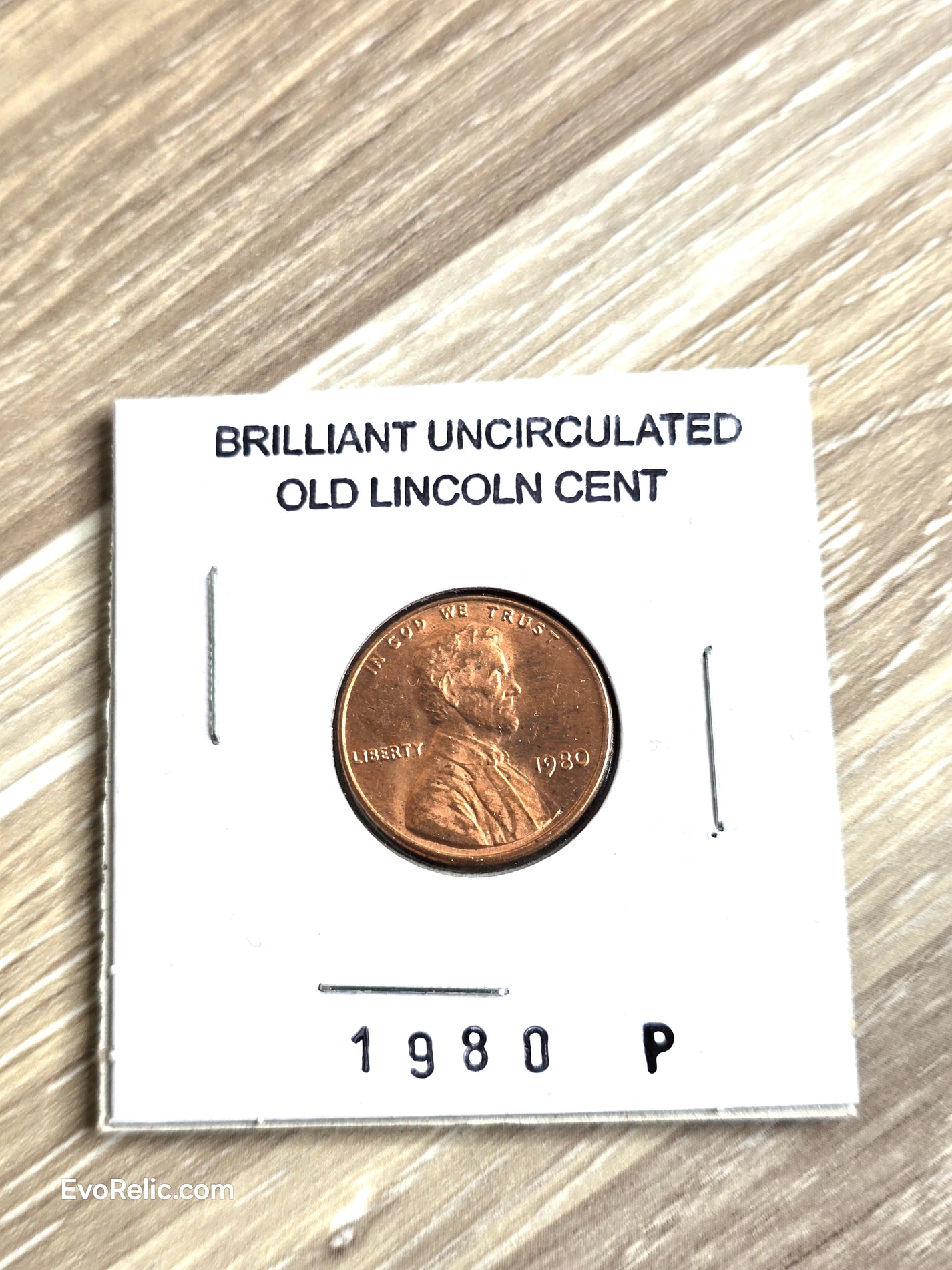 1980-P Lincoln Penny Uncirculated