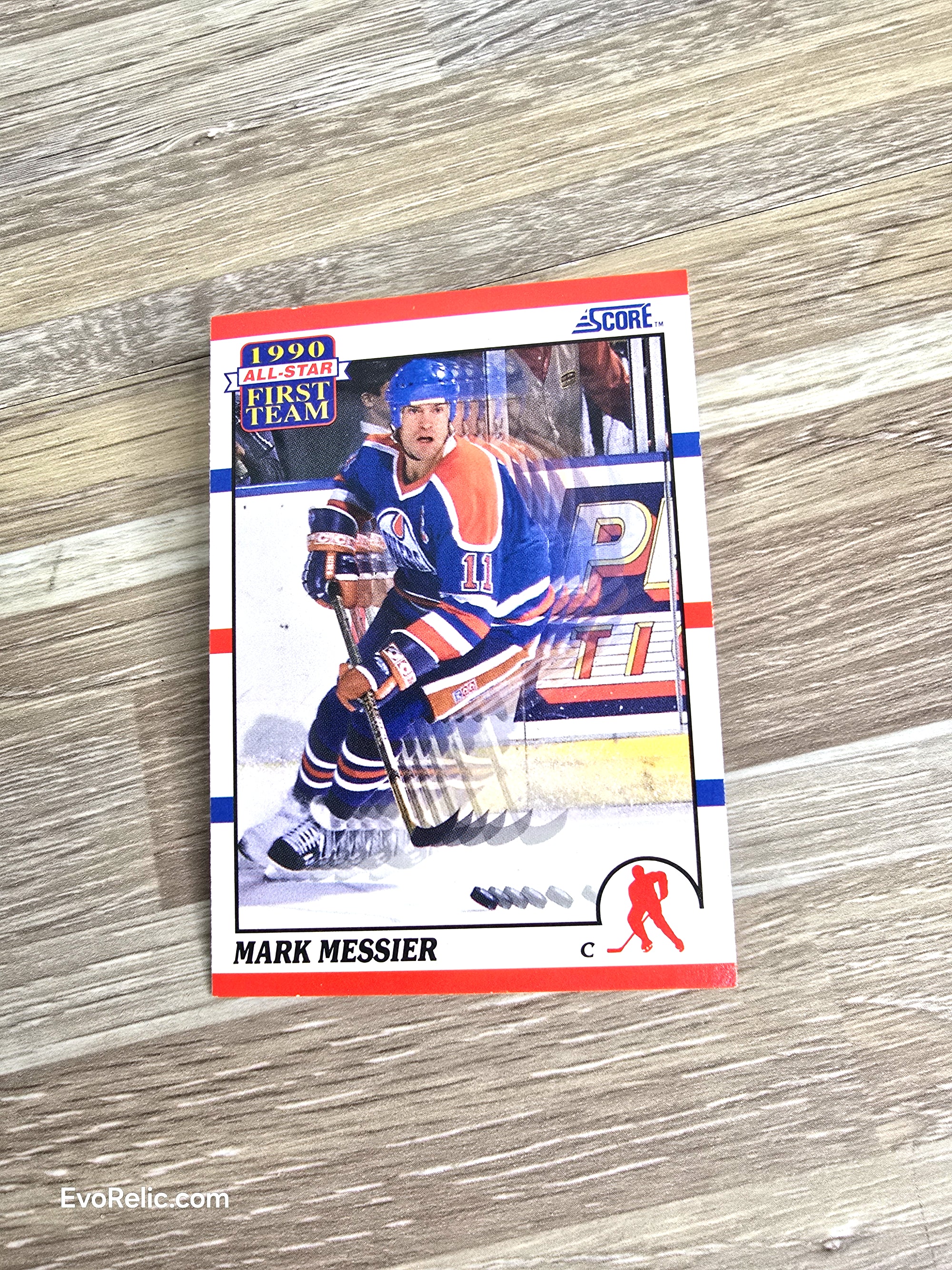 1990 Mark Messier NHL Hockey Card Score No 315