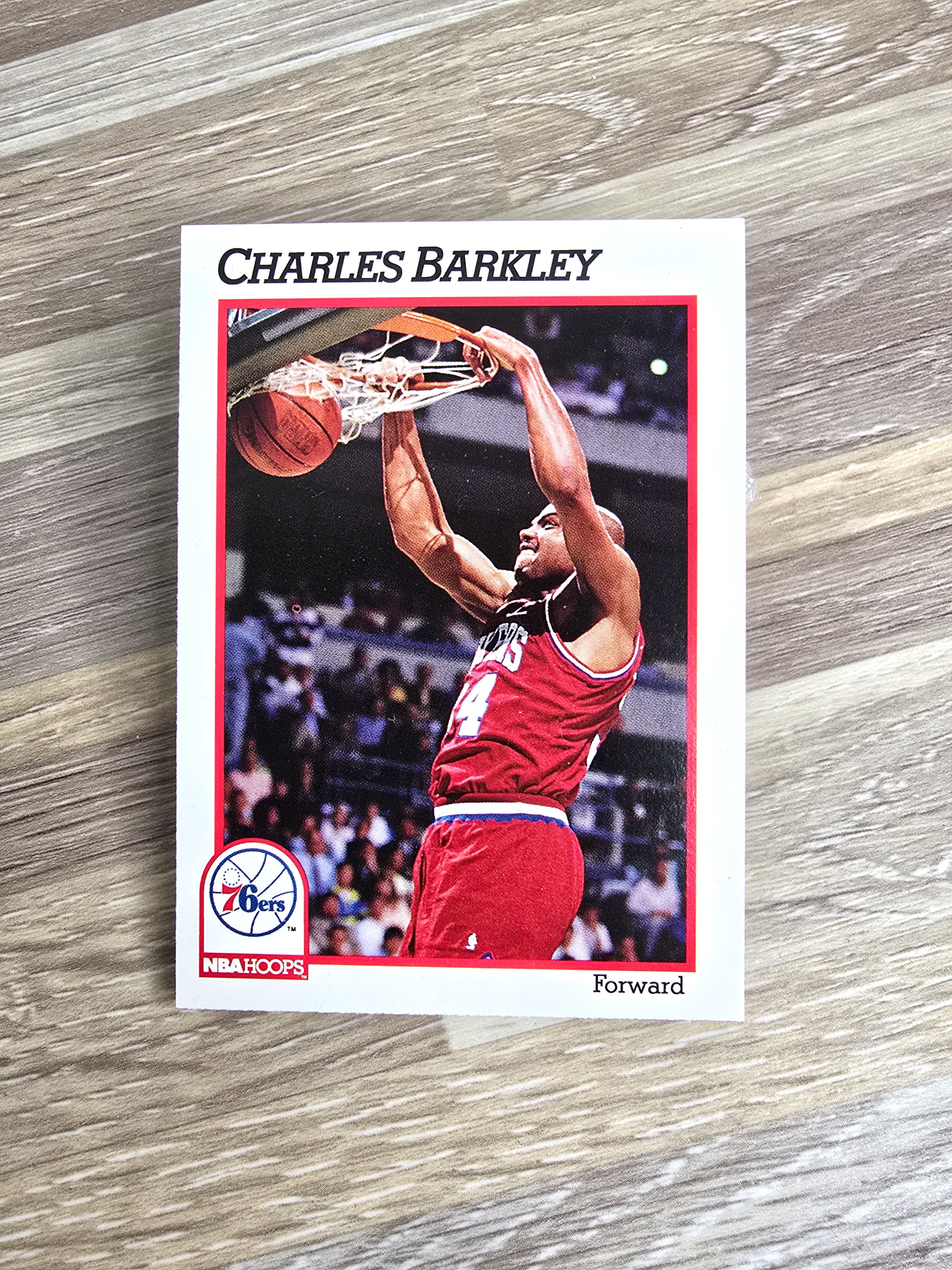 1991 Charles Barkley Basketball Card NBA No. 156