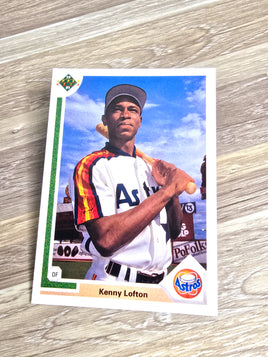 1991 Upper Deck Kenny Lofton Baseball Card No. 24F