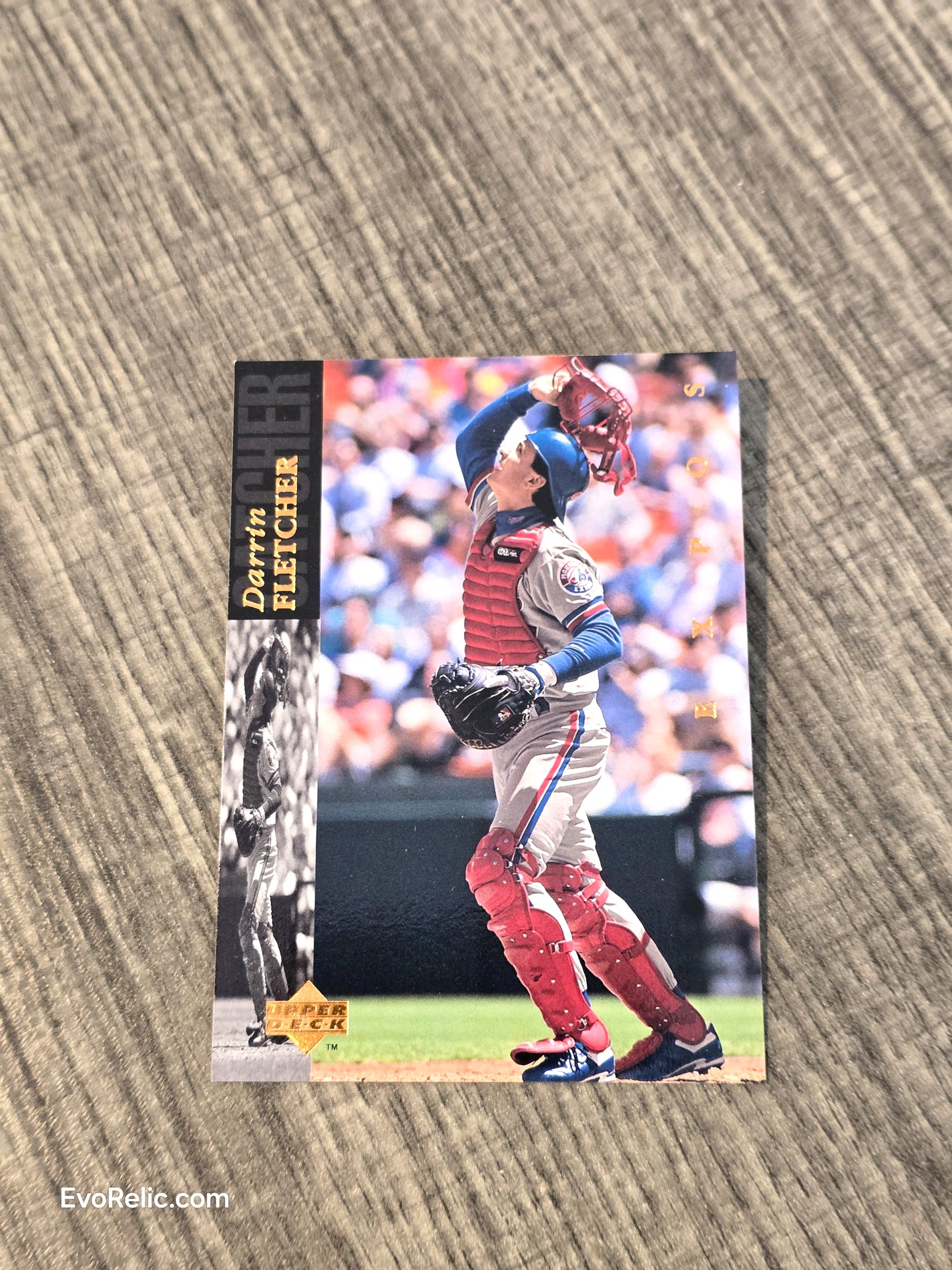 1994 Expos Baseball Card Darrin Fletcher Upper Deck No 459