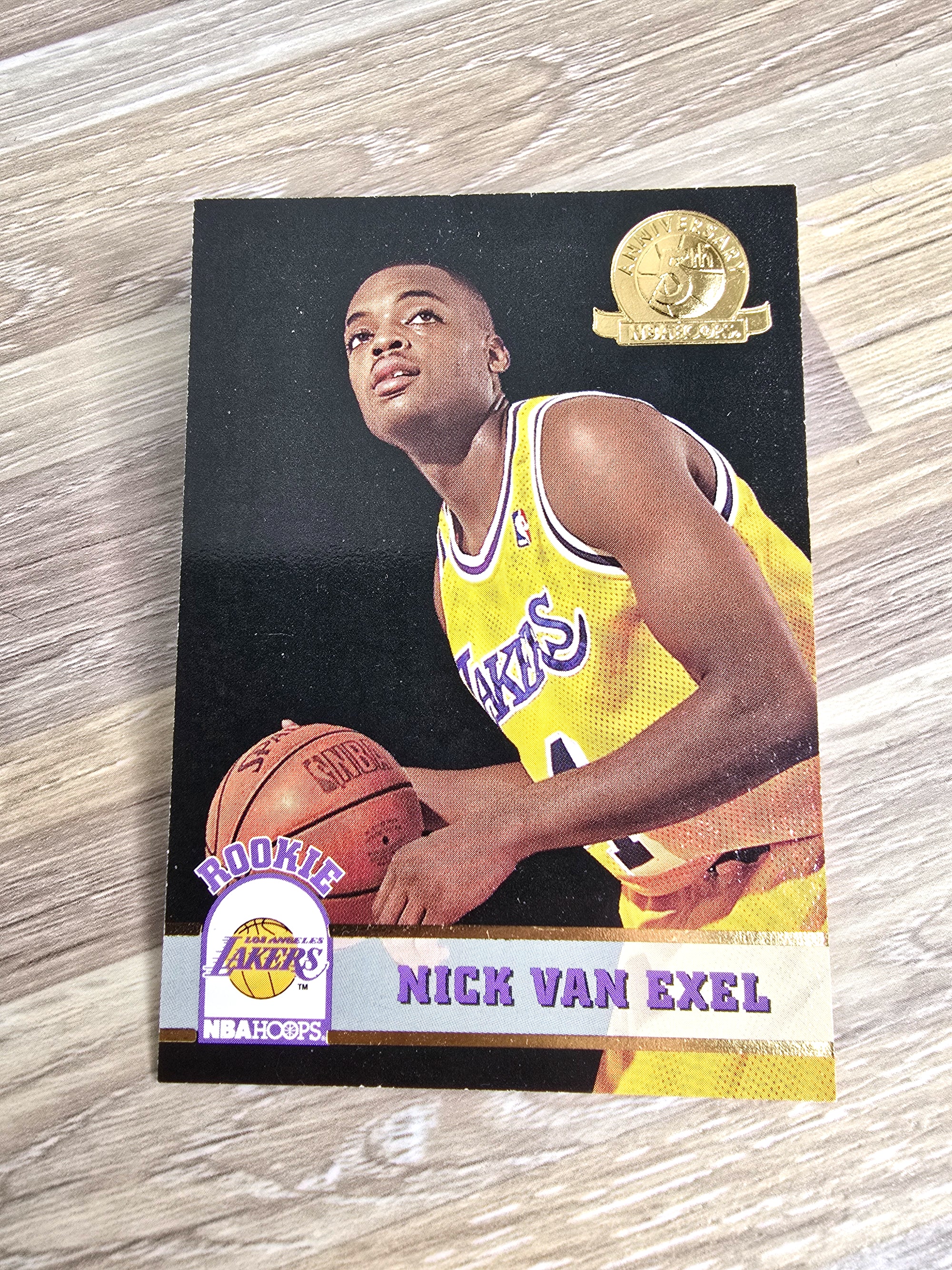 1994 Skybox Nick Van Exel Basketball Card Lakers No. 356
