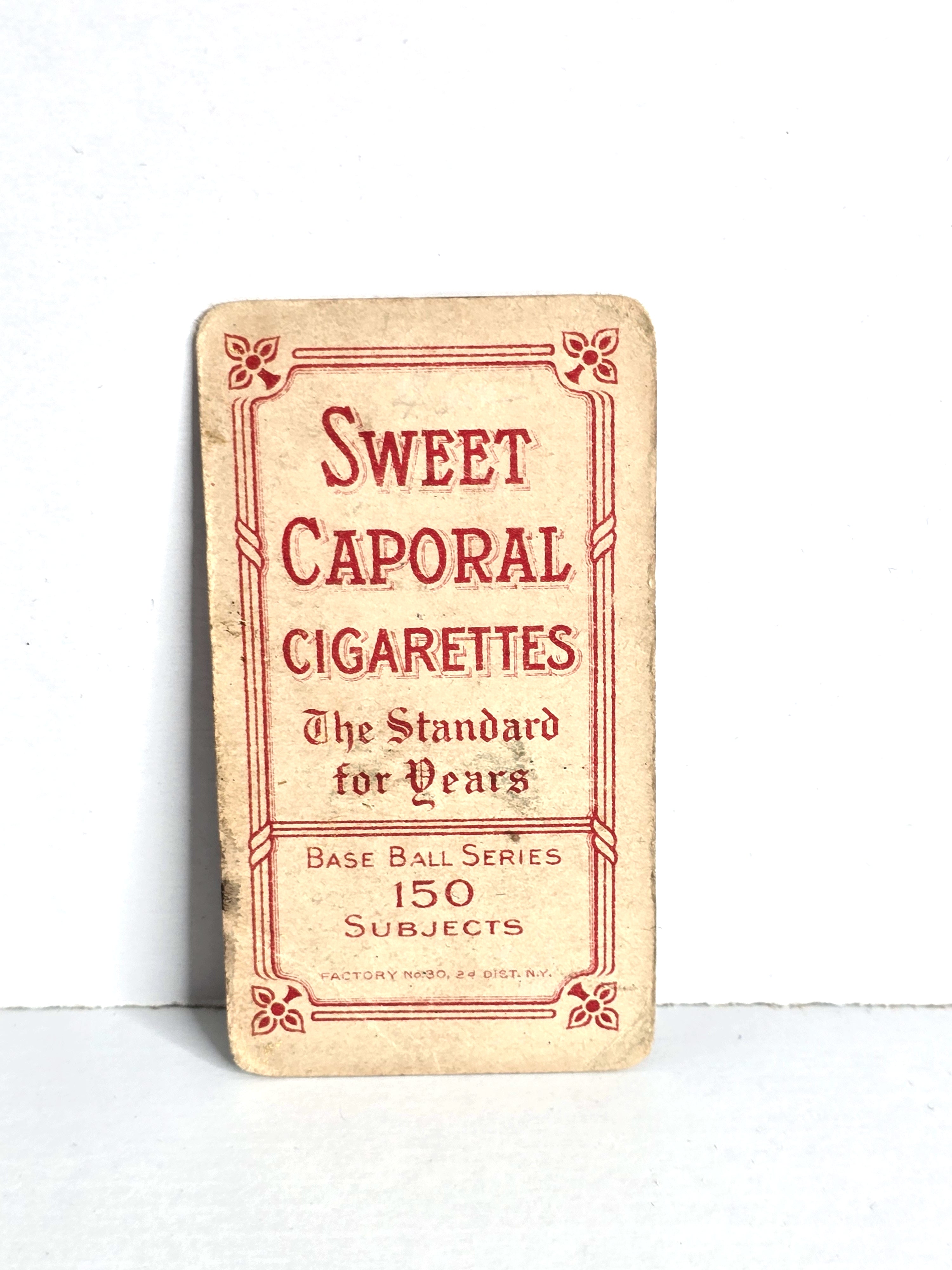 Antique Baseball Card 1910 Harry Steinfeldt Chicago Cubs NL - Extremely Rare