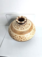 Art Peruvian Clay Pot Handmade Signed by Jose Sosa