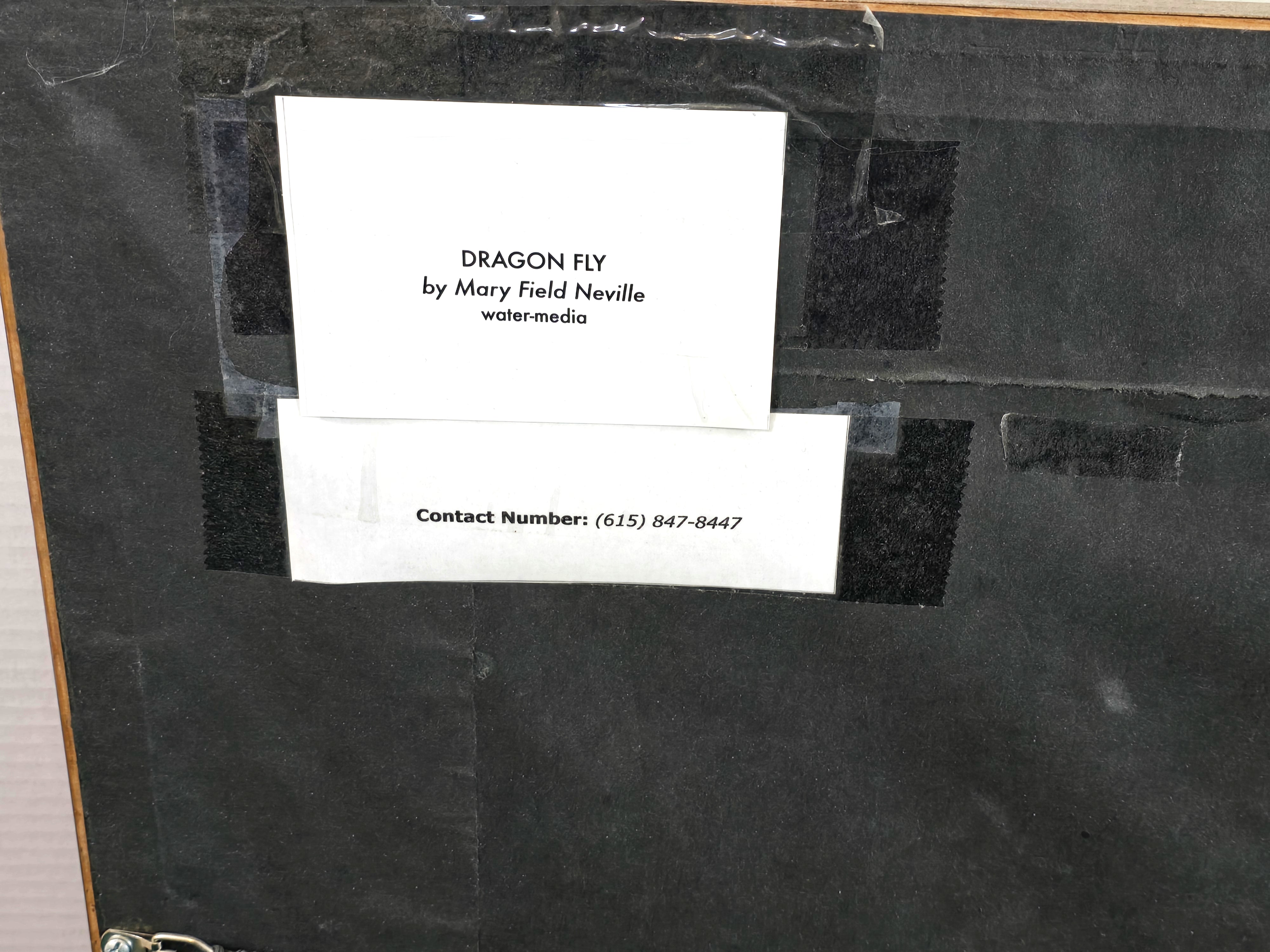 Asian Motif Abstract Painting Original Signed by Artist