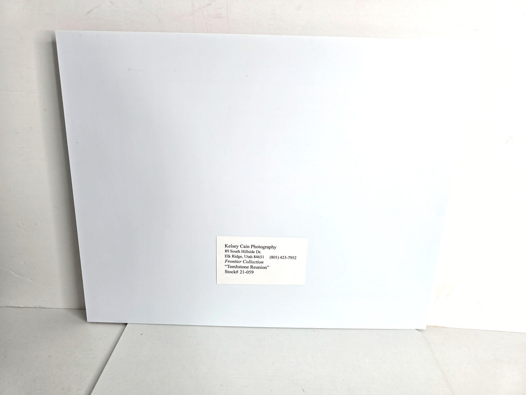 Doc Holliday Tombstone Reunion Photo Signed by Kelsey Cain