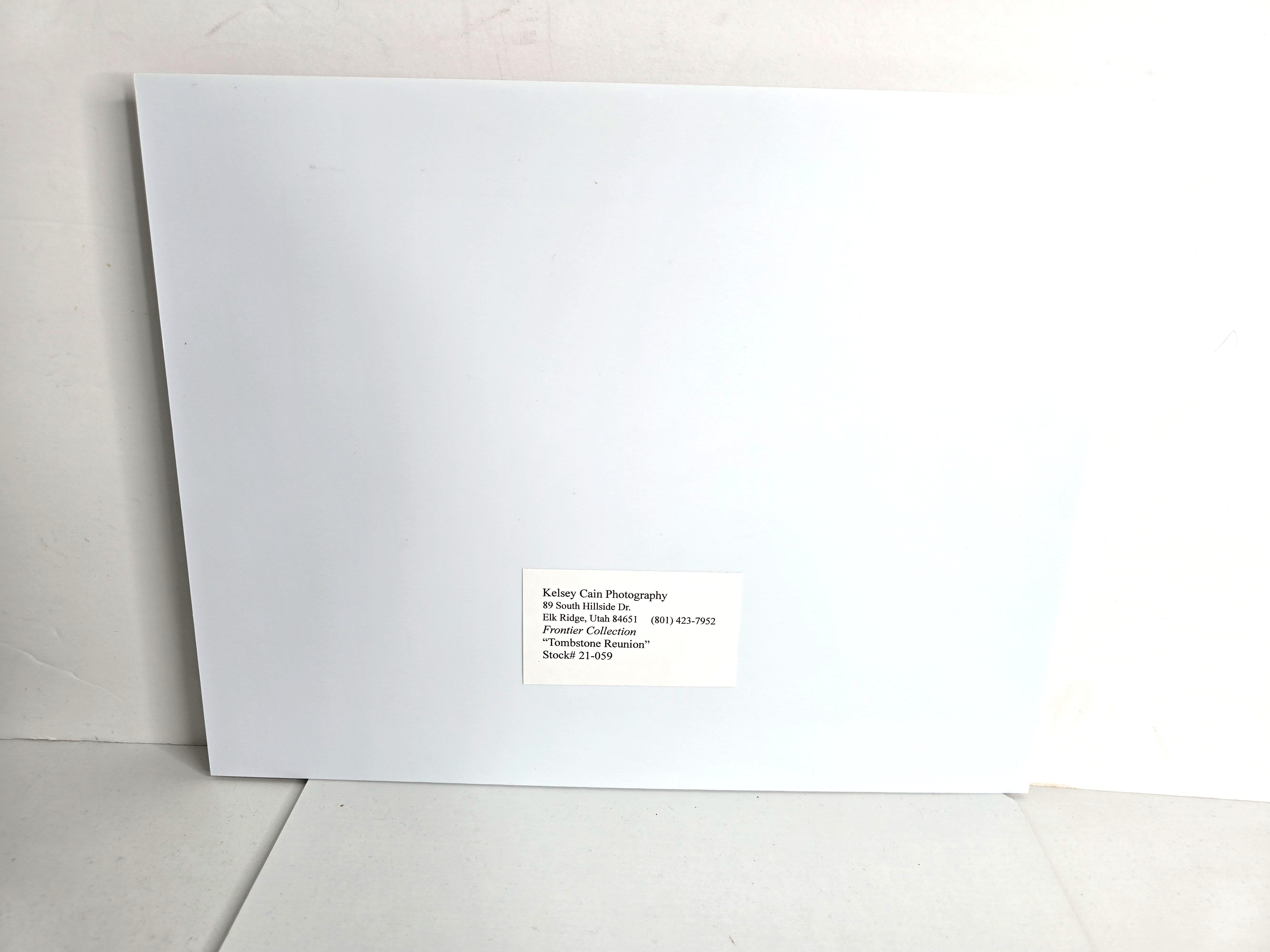 Doc Holliday Tombstone Reunion Photo Signed by Kelsey Cain