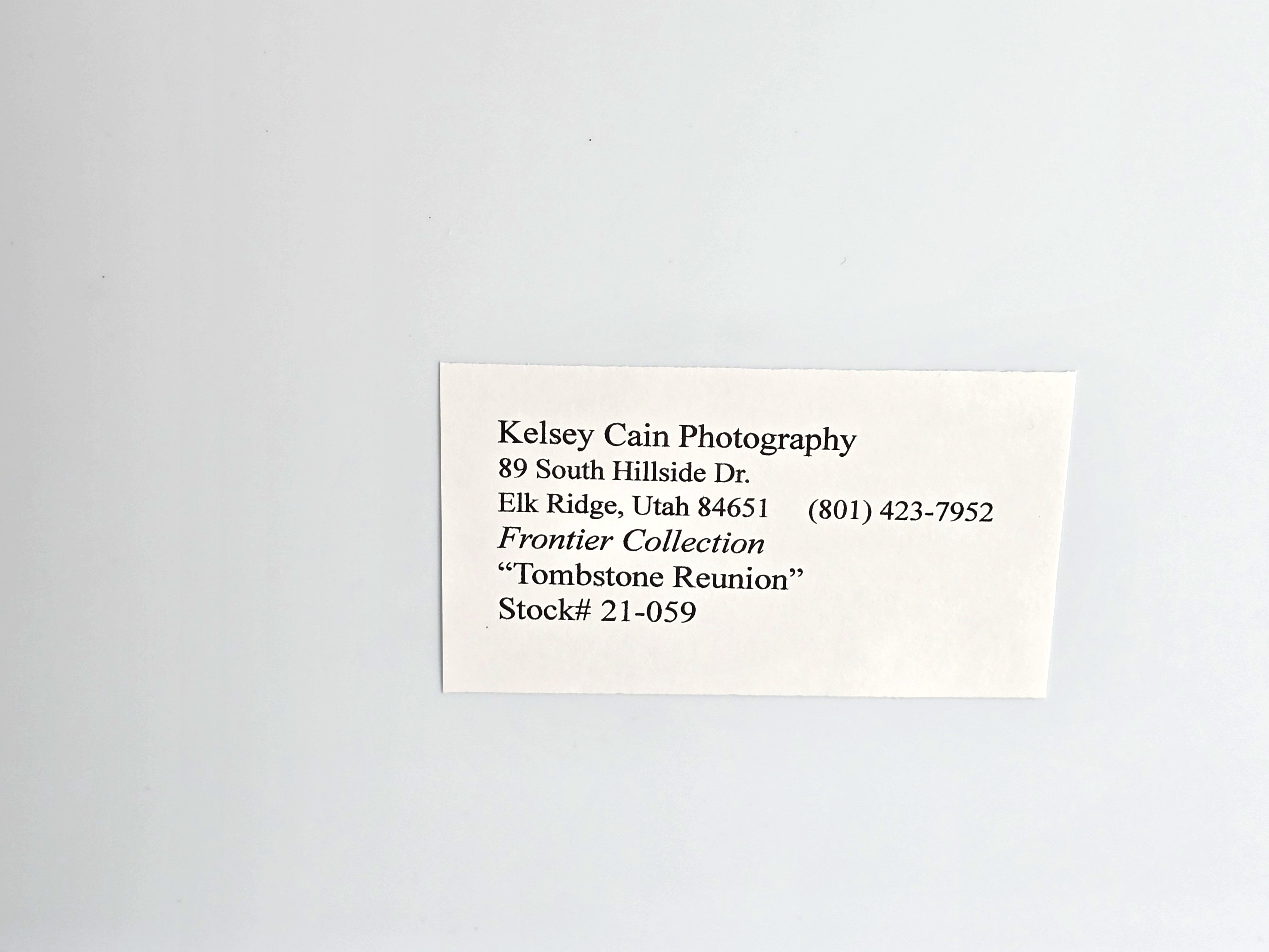 Doc Holliday Tombstone Reunion Photo Signed by Kelsey Cain