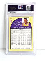 Magic Johnson Basketball Card 1990 NBA Hoops Graded PSA