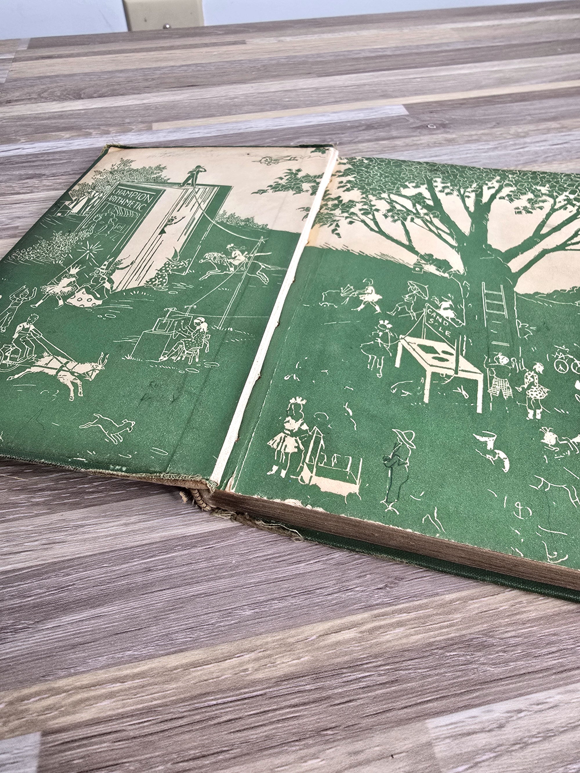 1933 Champion Arithmetics Grade Four Book