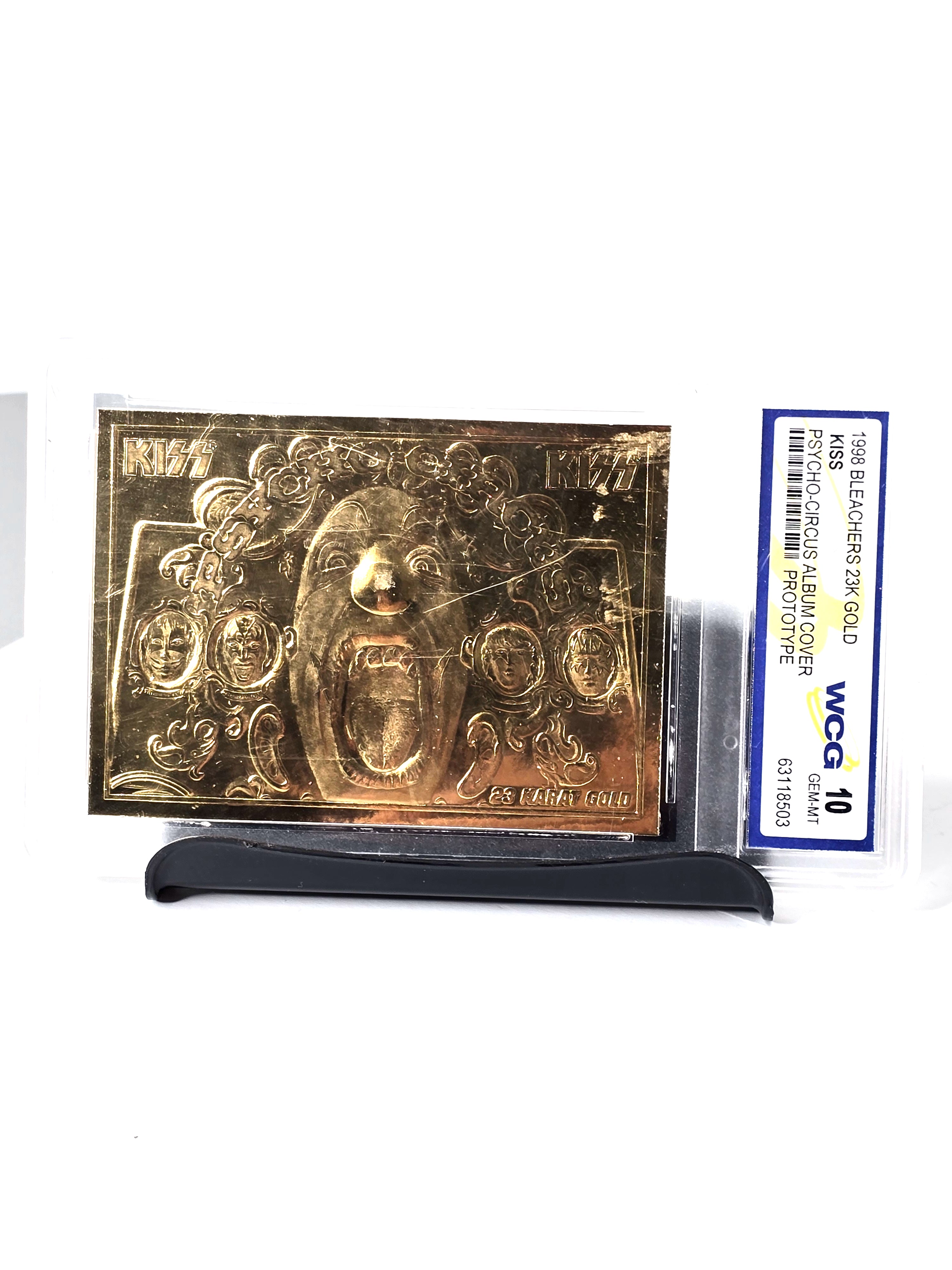 23k Gold KISS Rock Band 1998 Album Cover Prototype
