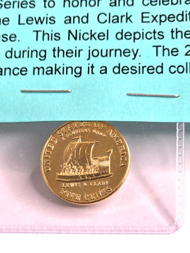 24kt Gold Plated 2005 Keelboat Nickel
