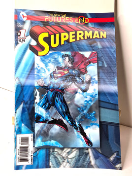 3D Superman DC Comic November 2014 The New 52 Futures End