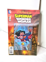 3D Superman Wonder Woman DC Comic November 2014 The New 52 Futures End