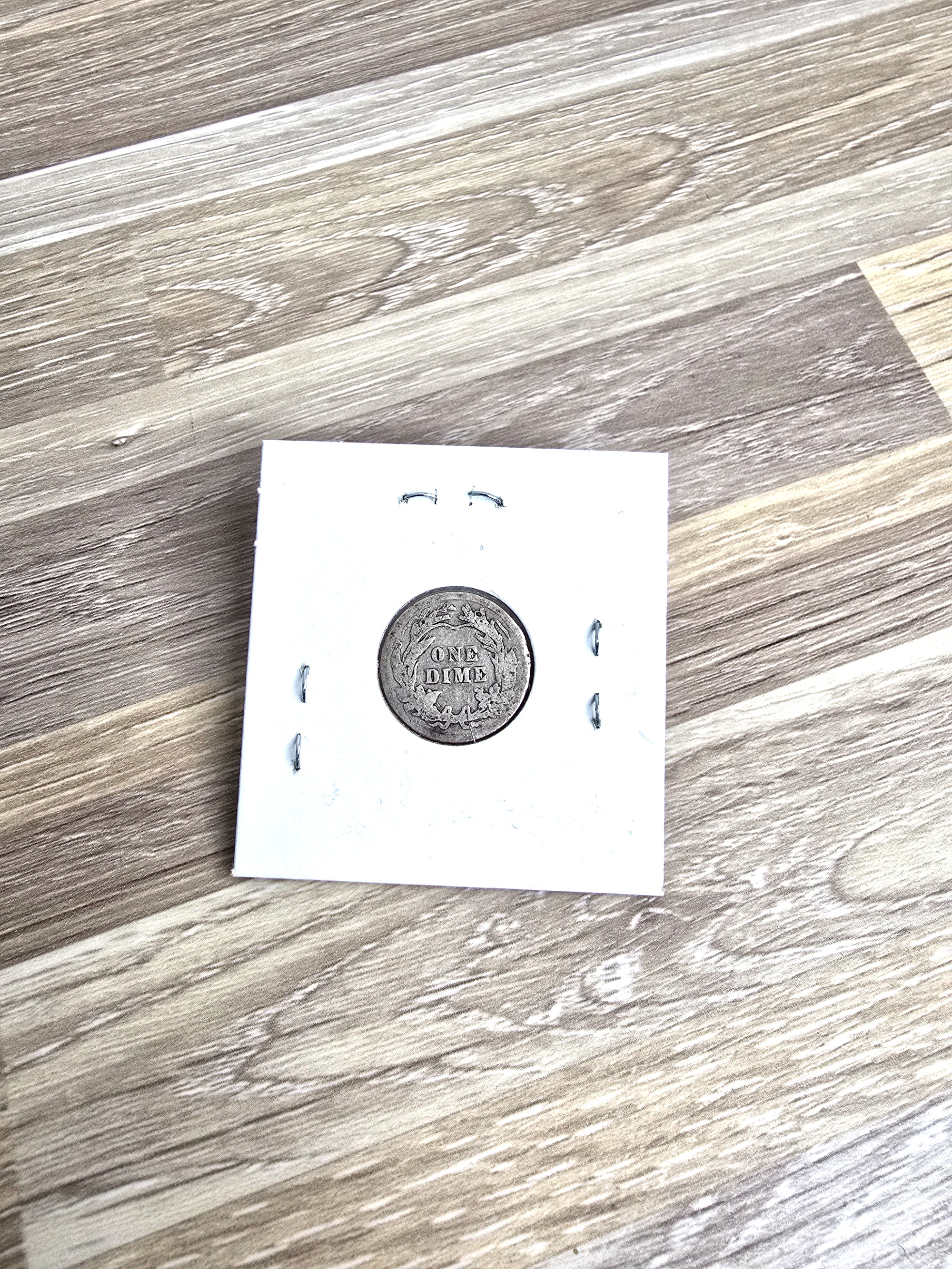 1912 Barber Dime Silver Coin Rare