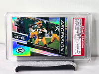 Aaron Rodgers Football Card 2021 Donruss Elite No. A7 Mint PSA