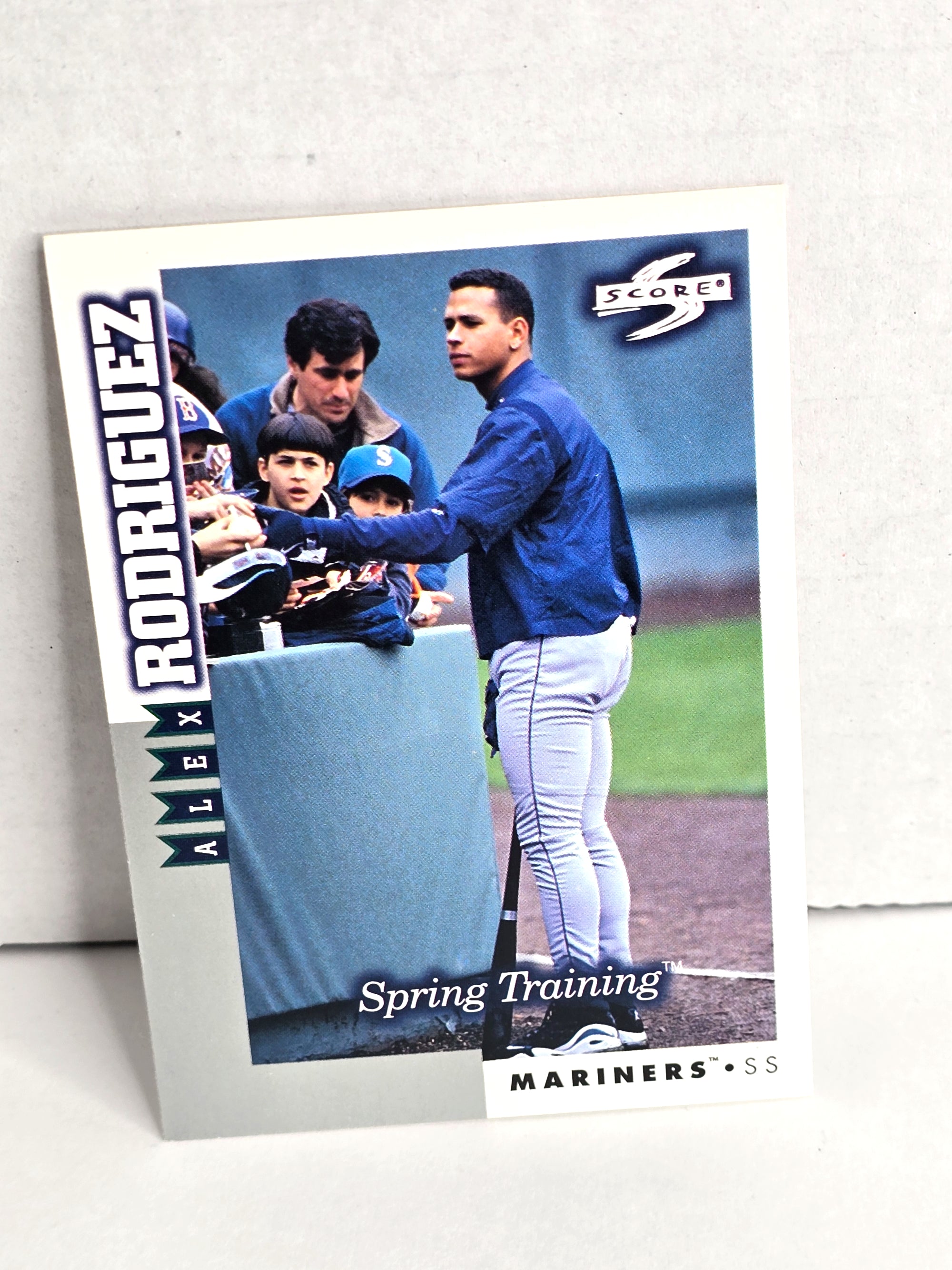 Alex Rodriquez Mariners Baseball Card 1998 MLB Pinnacle No. RT255