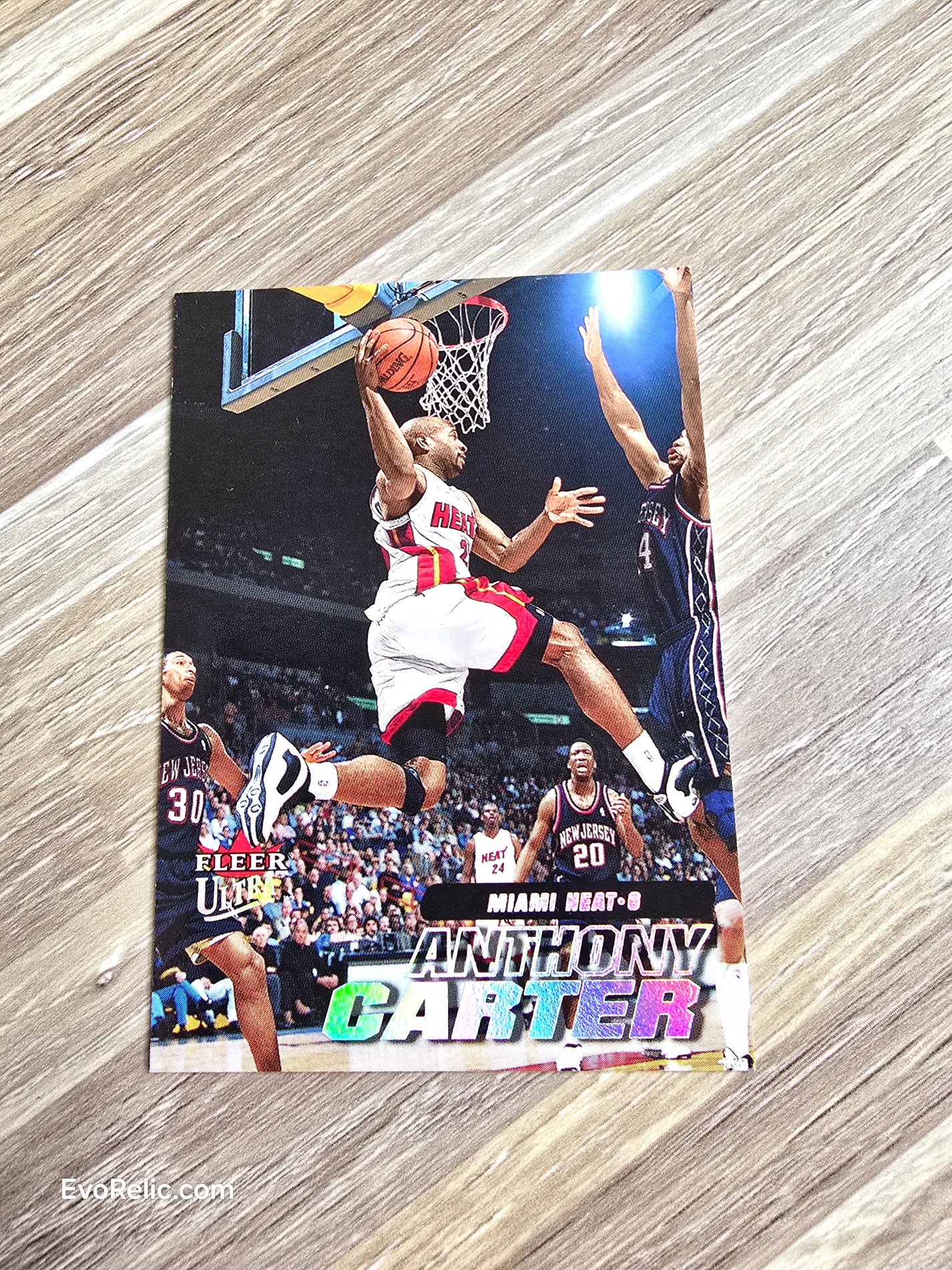 Anthony Carter NBA Basketball Card 2000 Fleer No 56