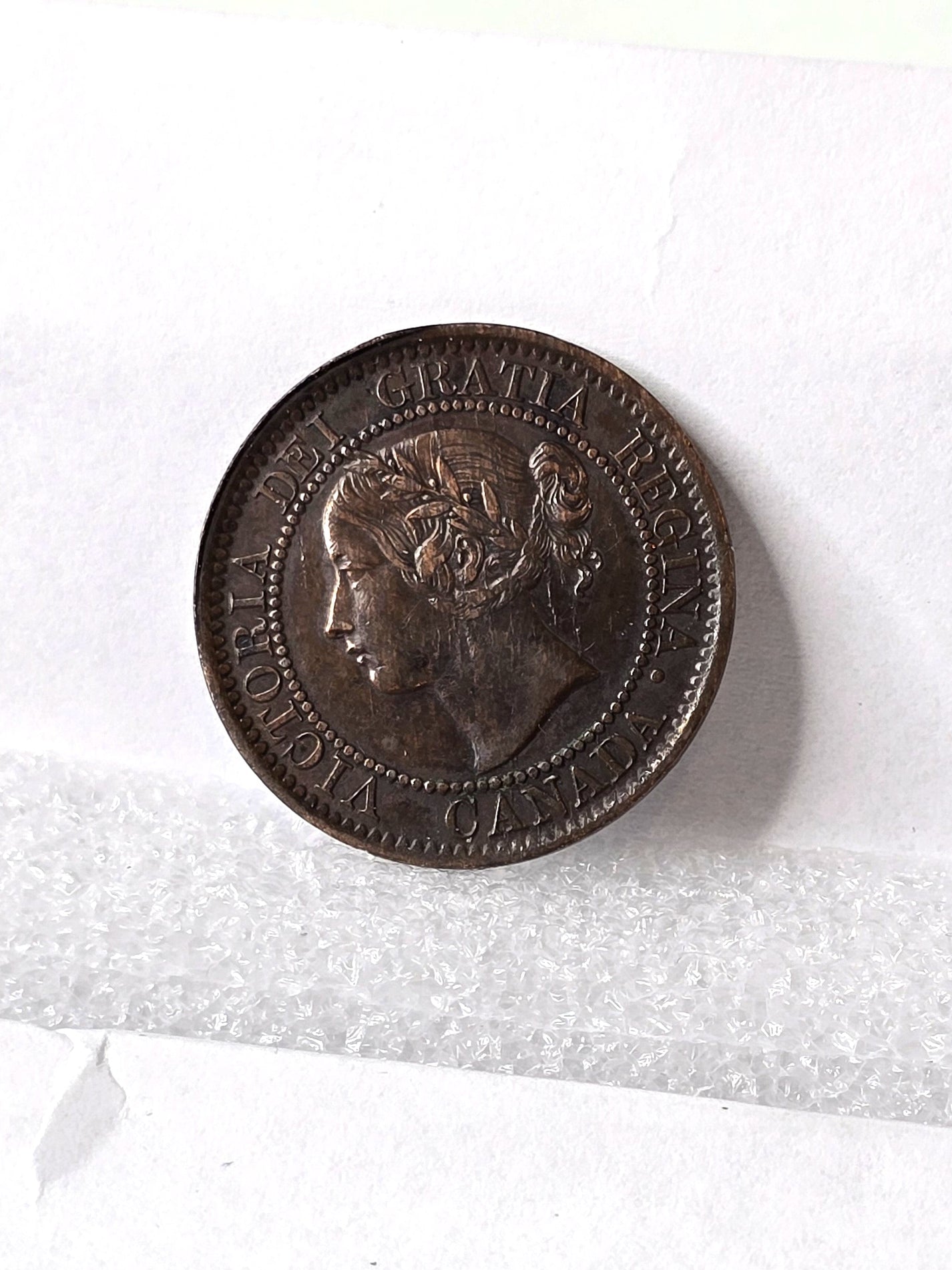 Antique Coin 1859 Canada 1 Cent - Very Rare