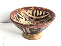 Antique pre-Columbian era Nariño Art Pottery Bowl Handmade
