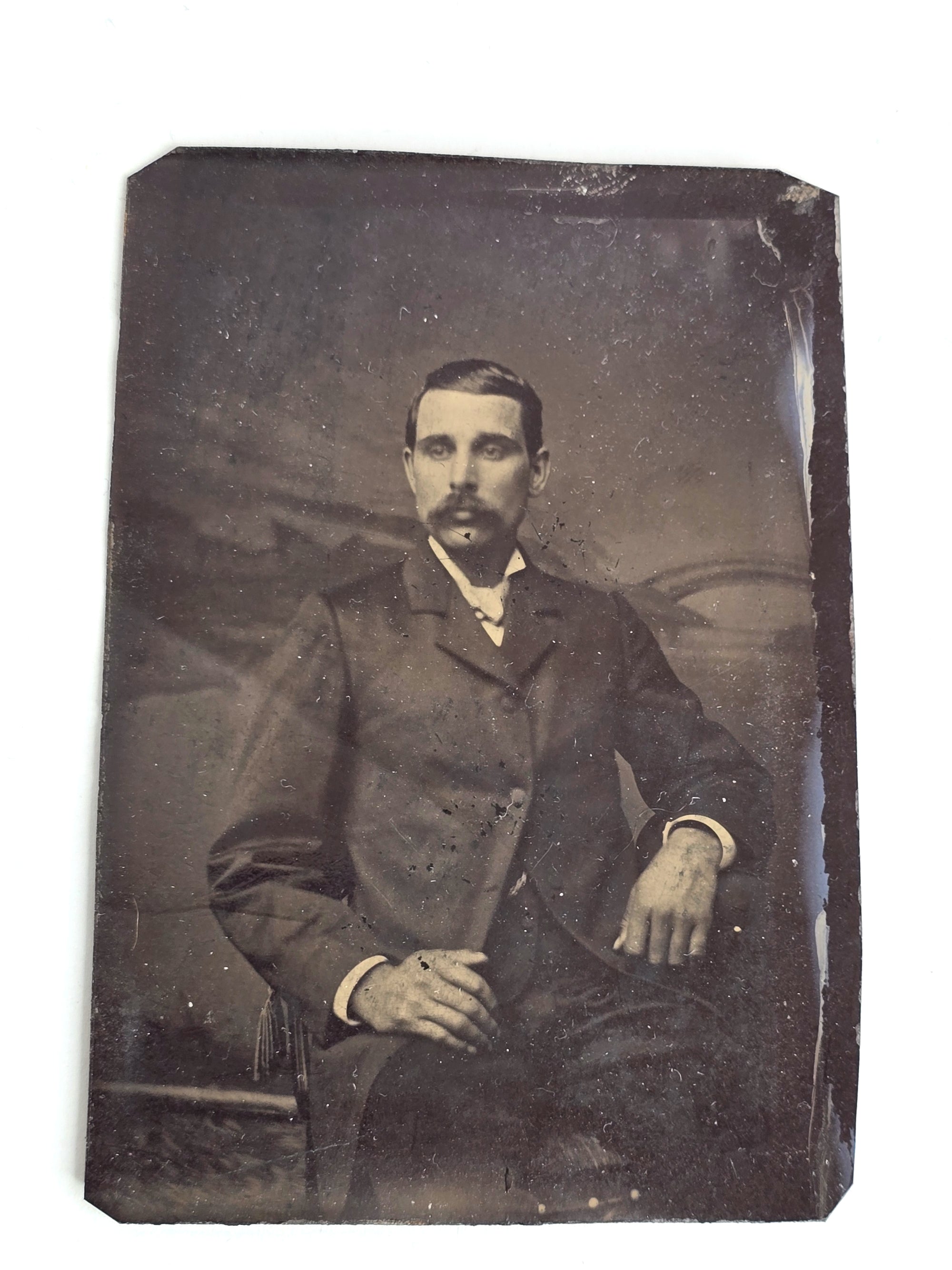 Antique Photo Tin Type History of America