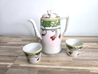 Art Nouveau German Chocolate Pot Set