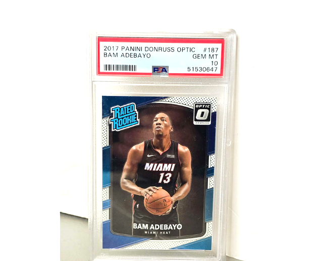 Bam Adebayo Basketball Card 2017 Panini PSA Grade