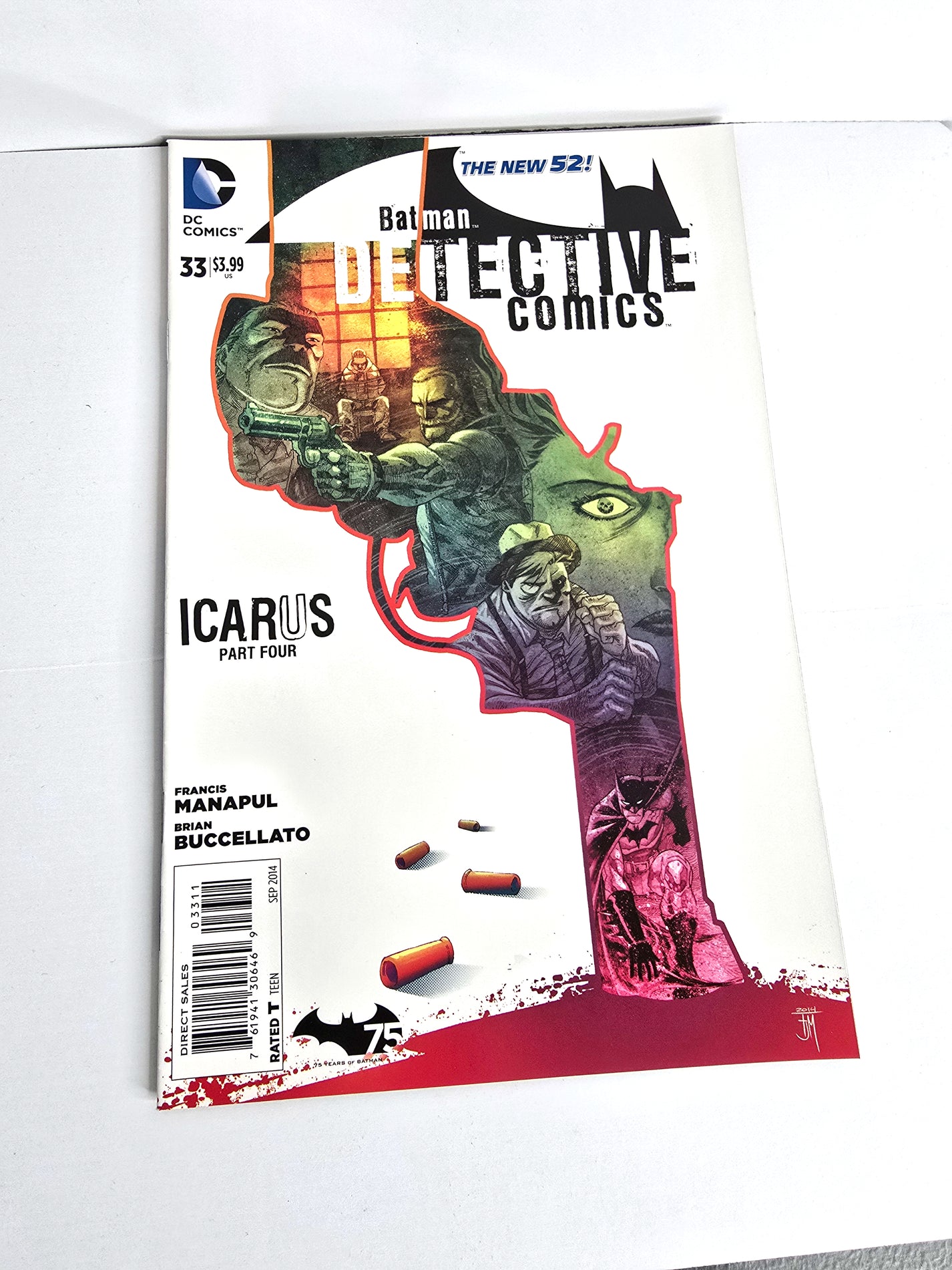 Batman Detective Comics Icarus Part Four September 2014 Volume 33