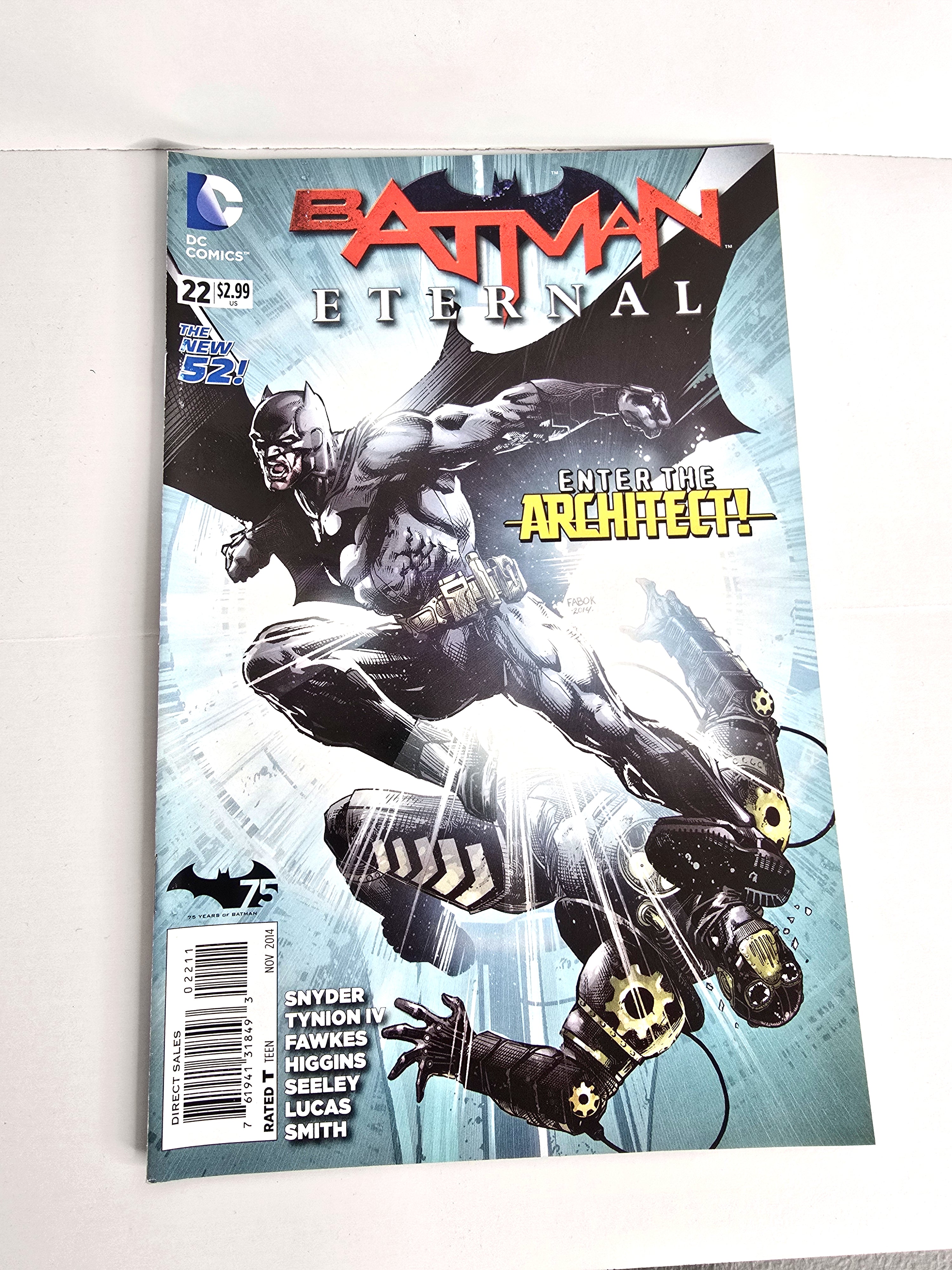 Batman Eternal Architech Comics November 2014 Volume 22
