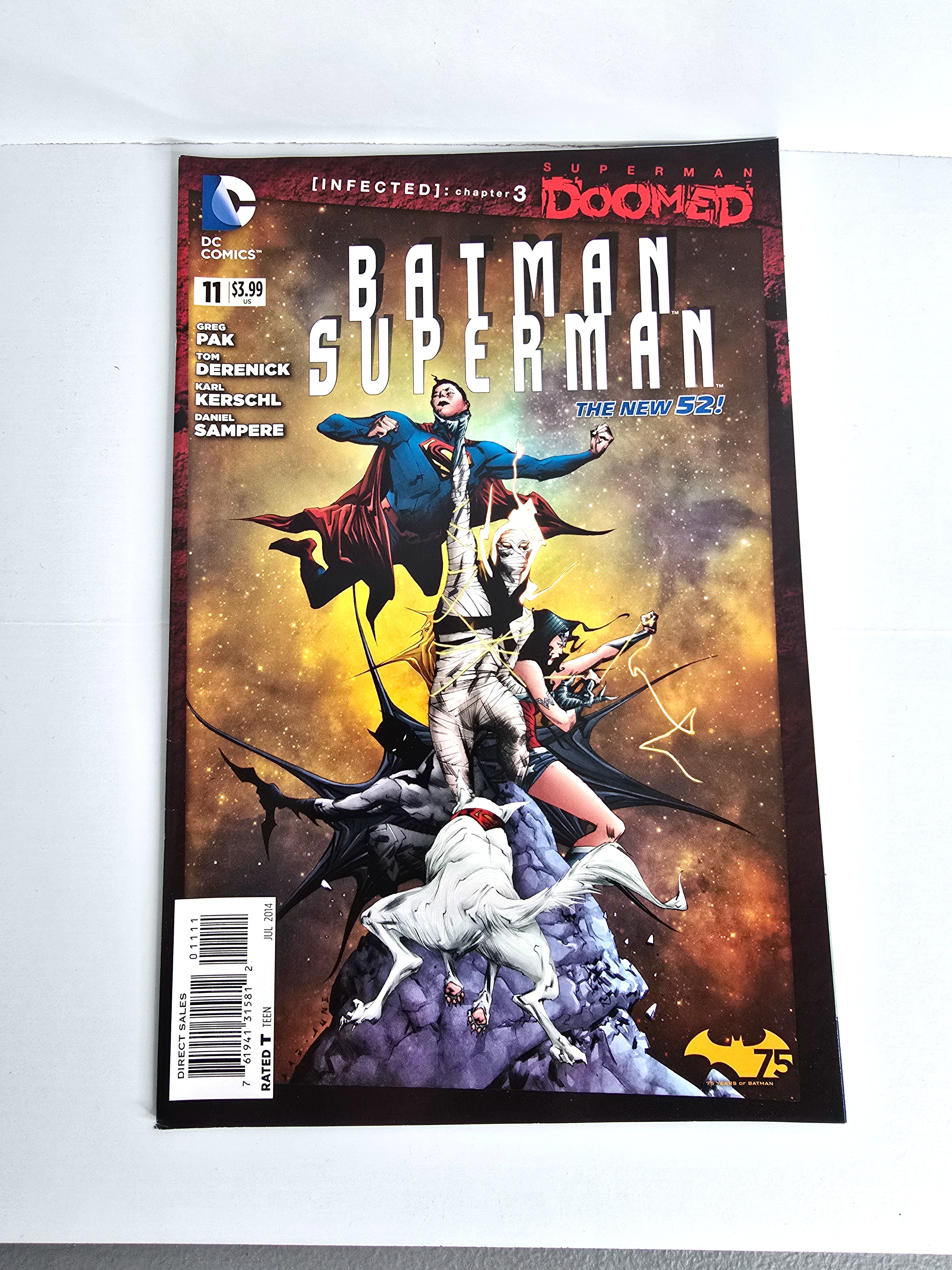 Batman Superman The New 52 Comic Book July 2014 Volume 11