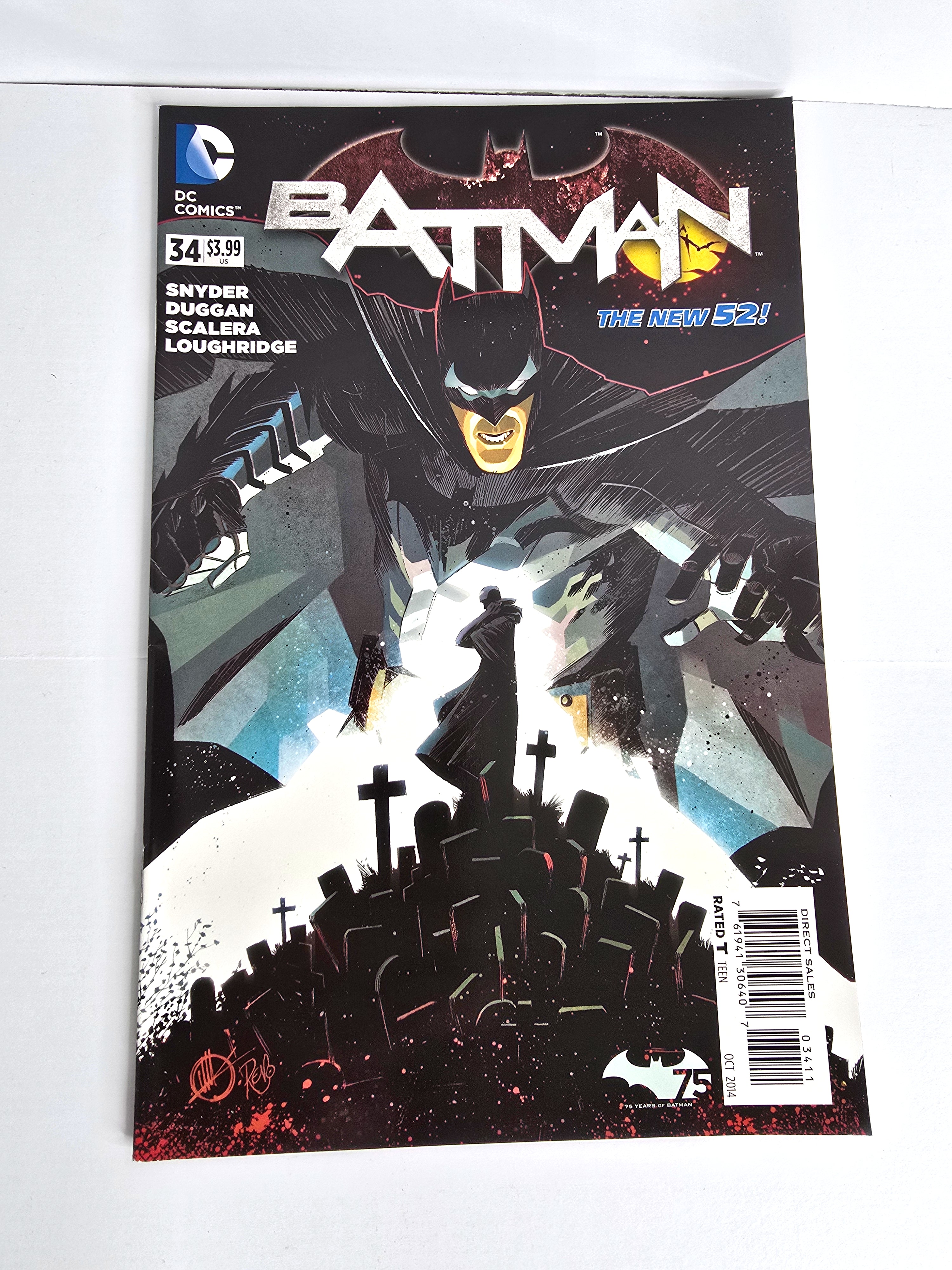 Batman The New 52 Comic Book October 2014 Volume 34