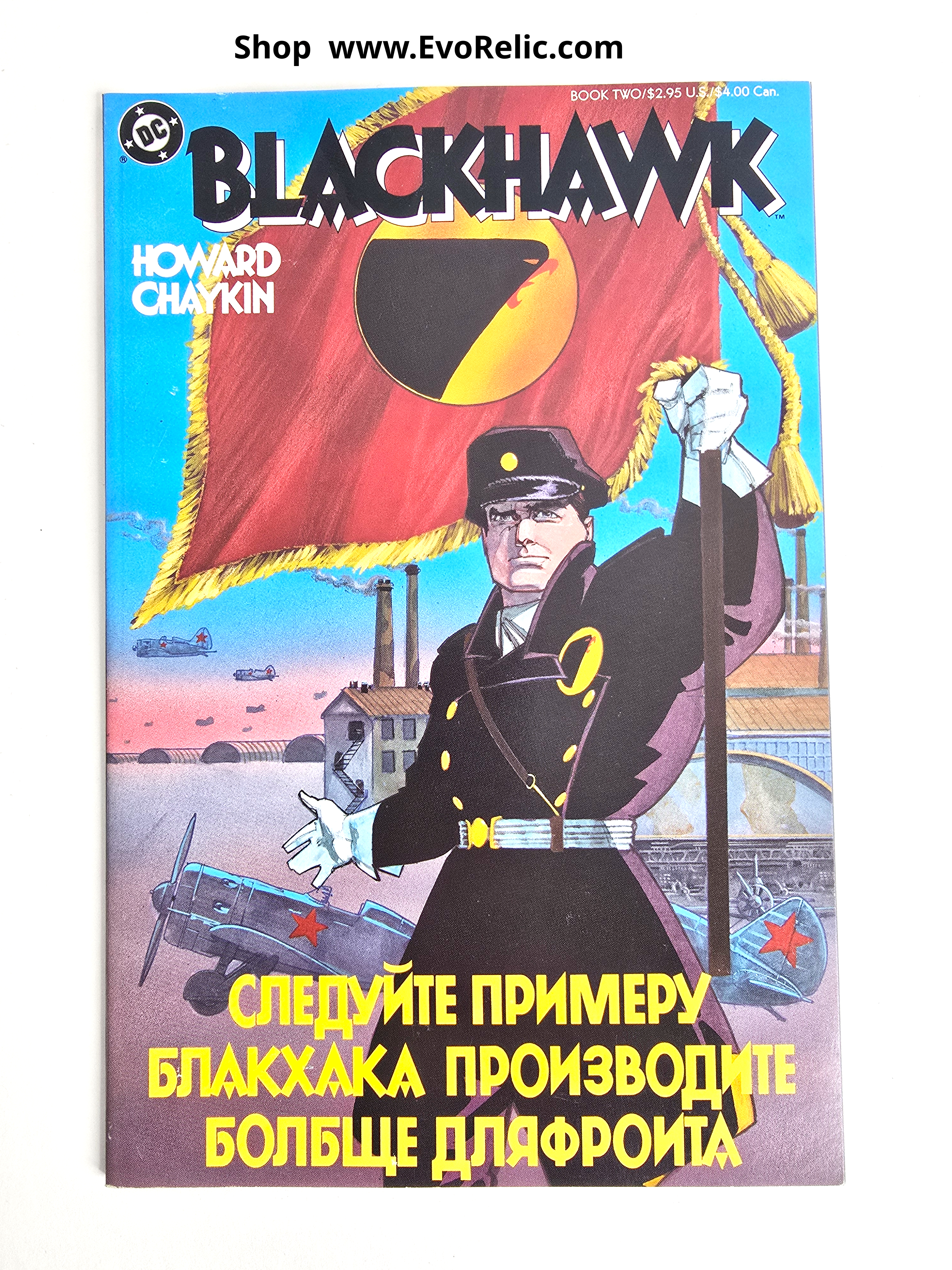 Blackhawk DC Comics 1988 Book Two Red Snow