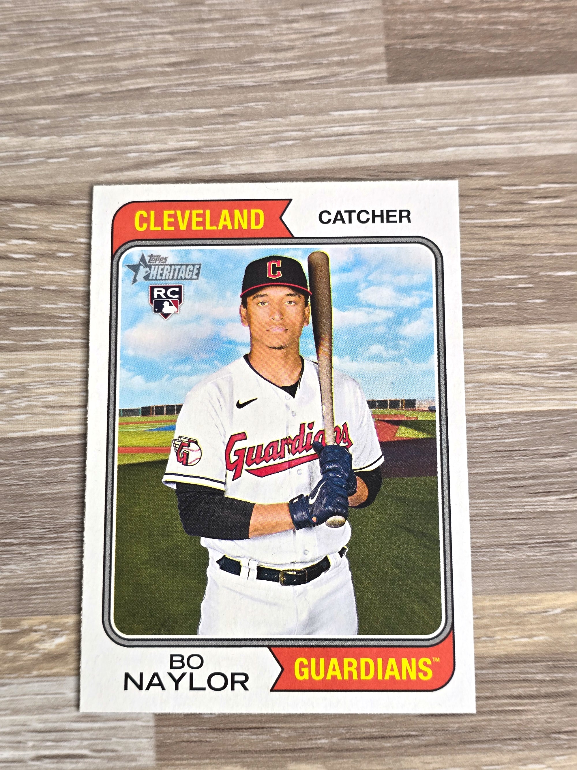 Bo Naylor Rookie Baseball Card 2023 Topps No. 172