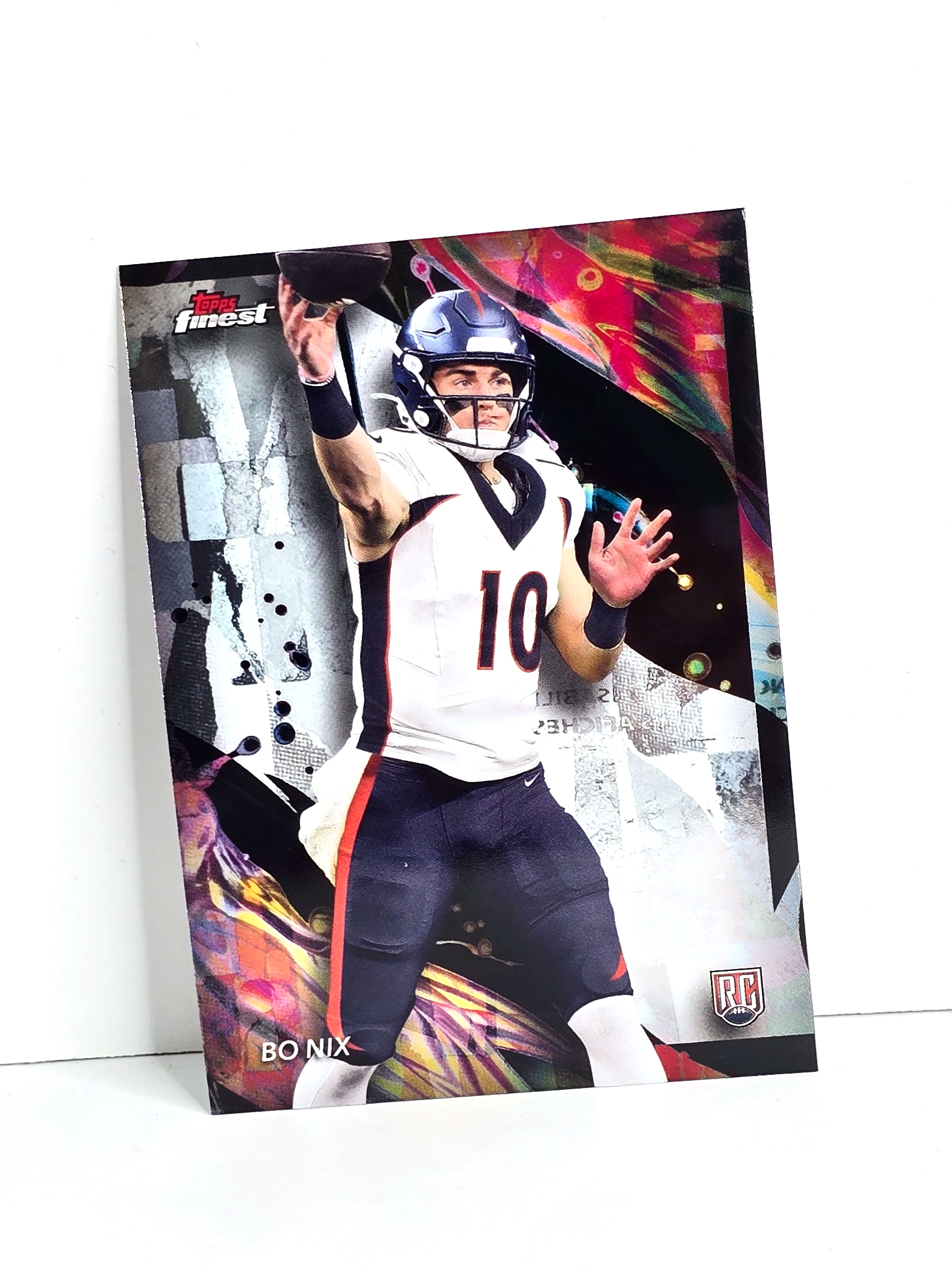 Bo Nix Rookie NFL Football Card 2024 Topps