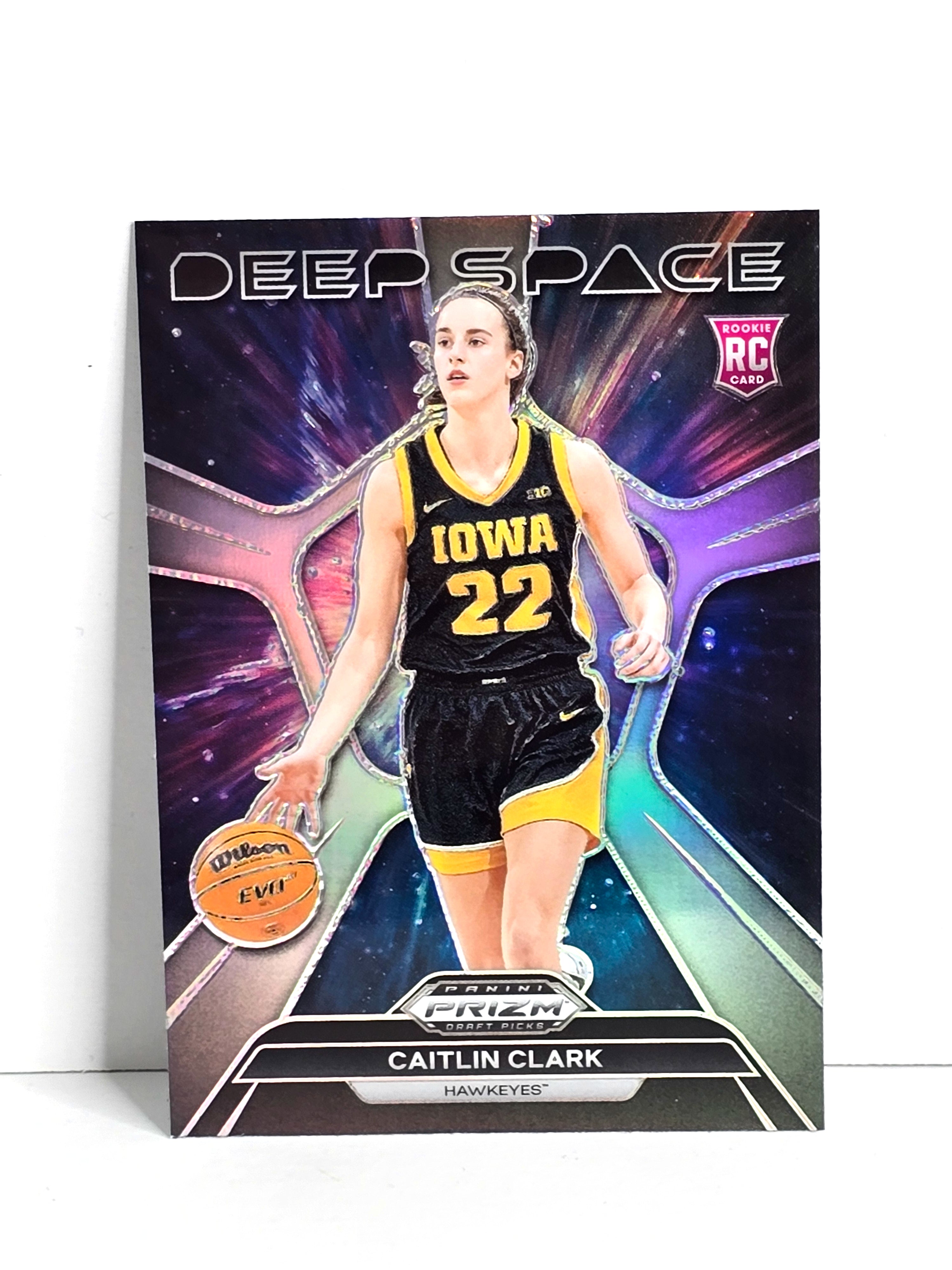 Caitlin Clark Rookie WNBA Basketball Card 2024 Panini Prizm No. 8