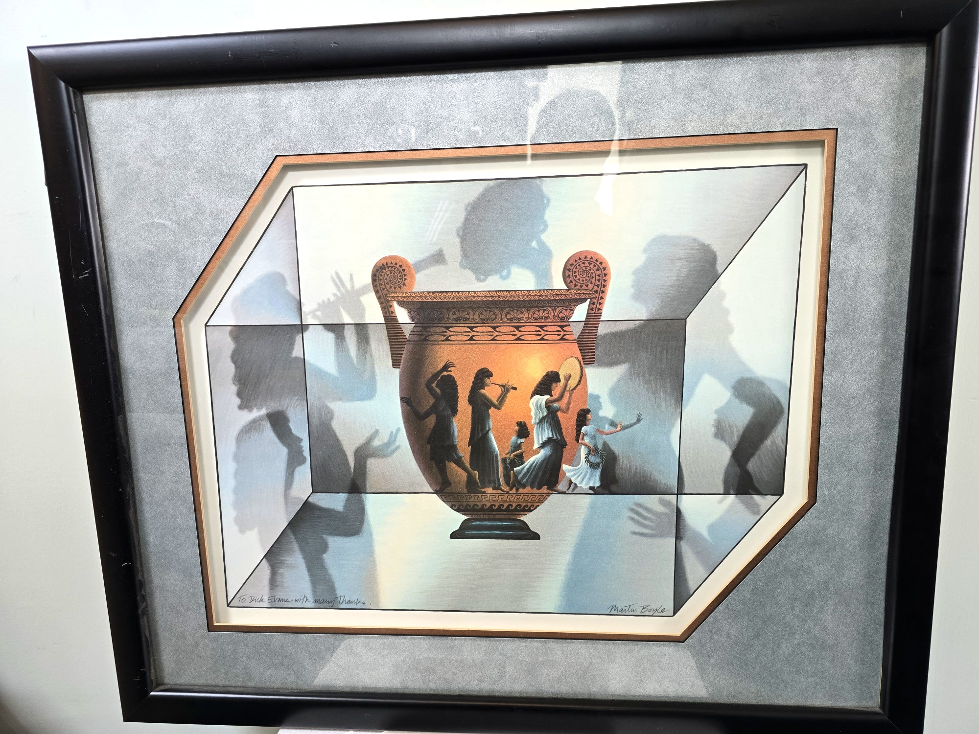 Celebration of Life Abstract Painting Signed by Artist